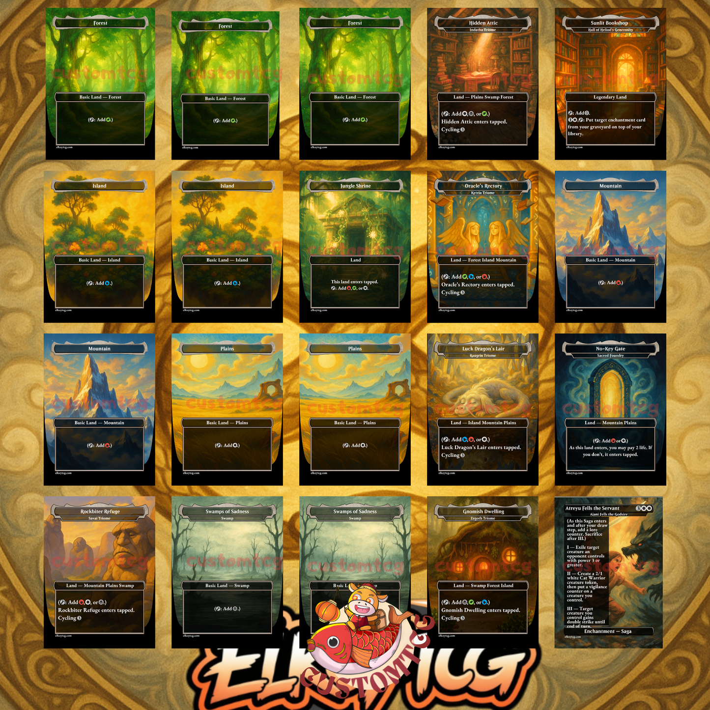 The NeverEnding Story – Custom Commander Deck (100 Cards + Tokens)