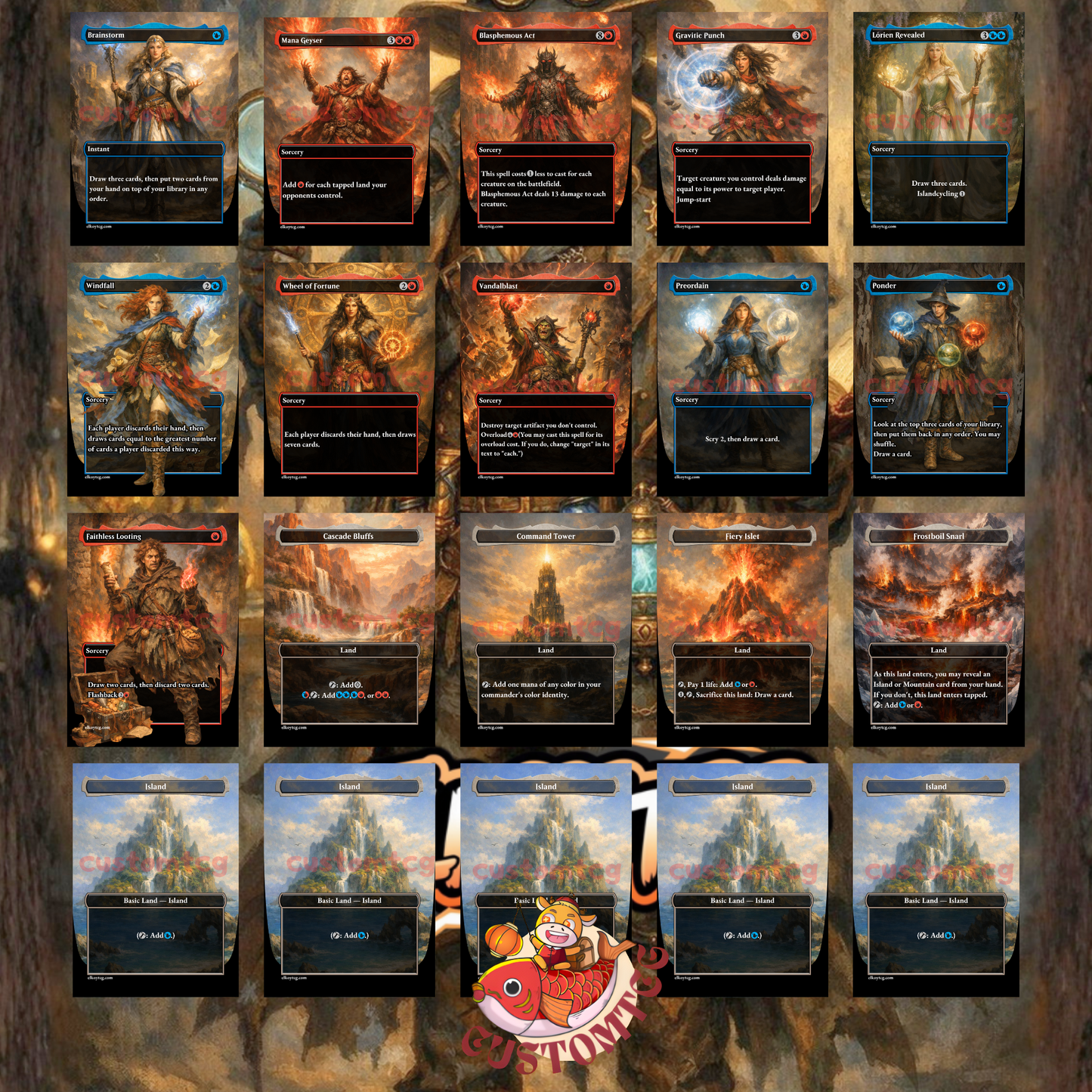 Melek, Reforged Researcher Custom Deck