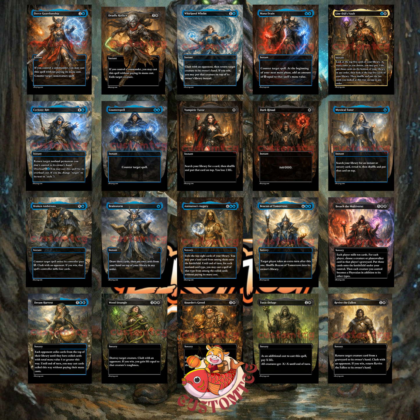 Marvo, Deep Operative Custom Deck
