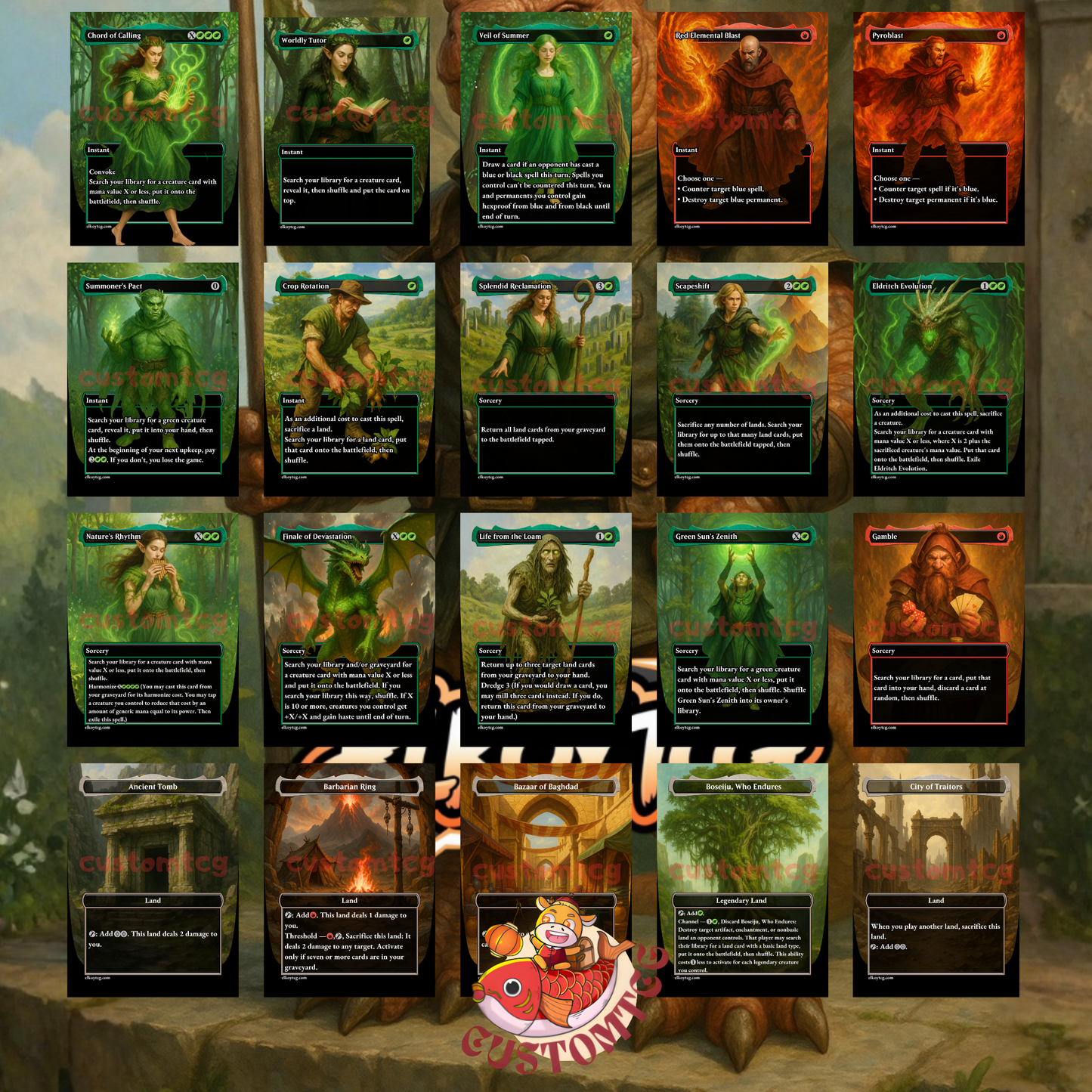 Tannuk, Memorial Ensign Custom Deck