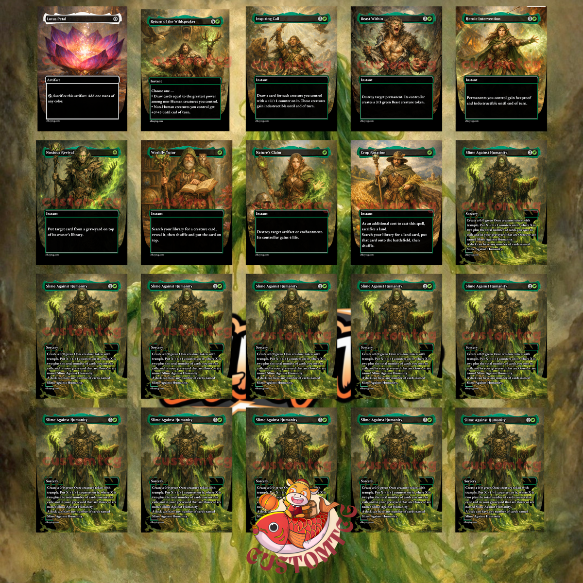 Aeve, Progenitor Ooze Custom Deck