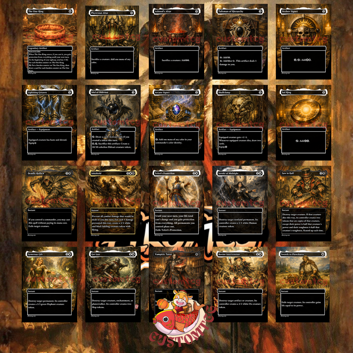 Kambal, Profiteering Mayor — Orzhov Token Swarm Custom Deck