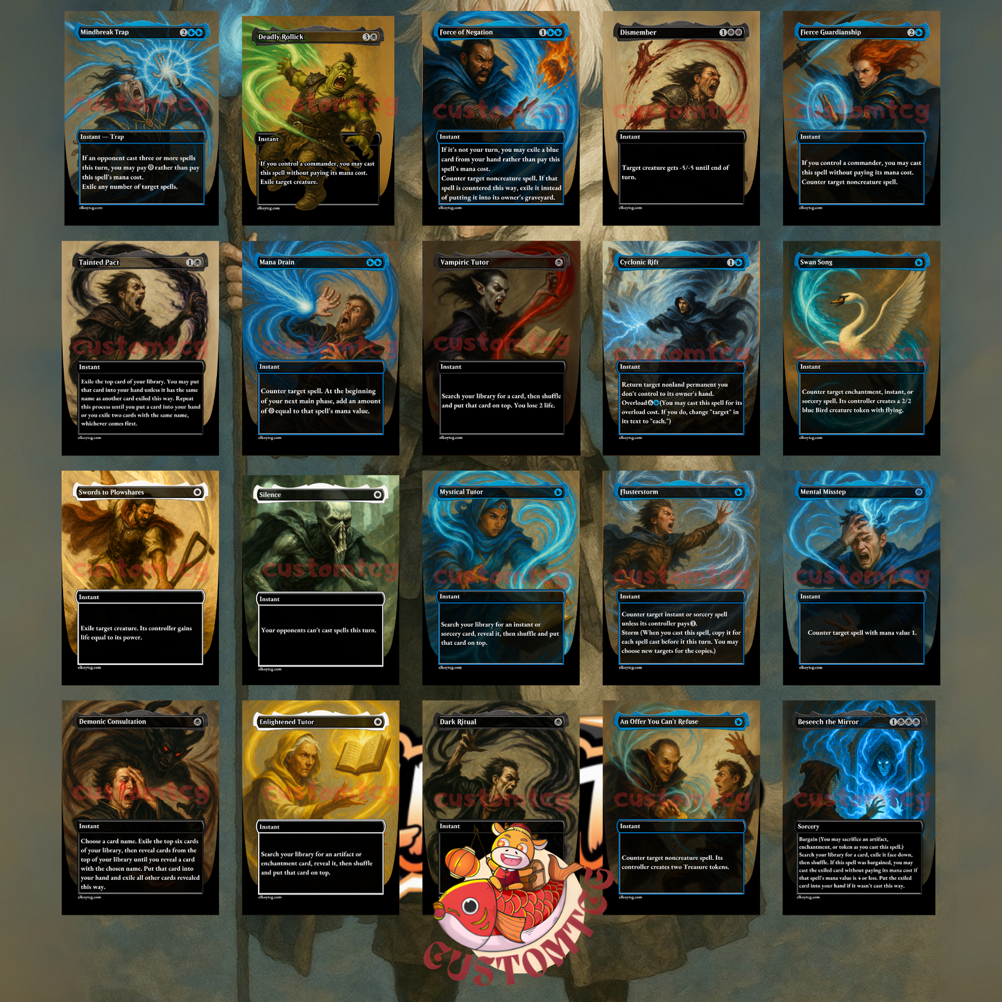 Y'shtola, Night's Blessed Custom Deck