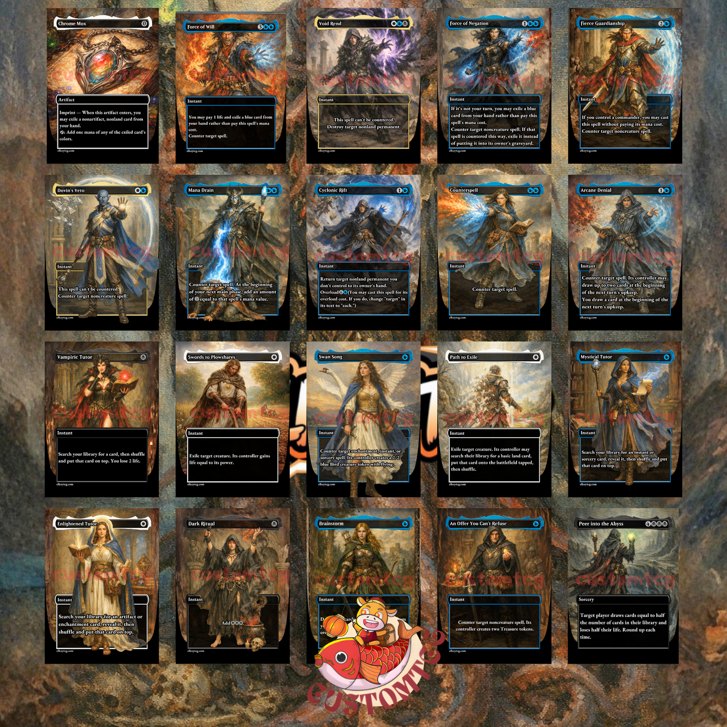 Queza, Augur of Agonies Custom Deck