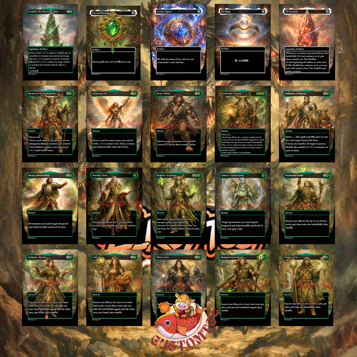Gargos, Vicious Watcher Custom Deck