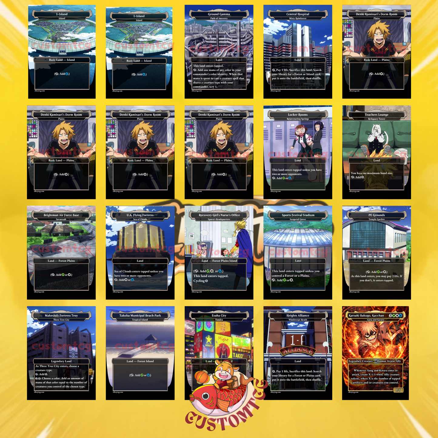My Hero Academia  Custom Deck