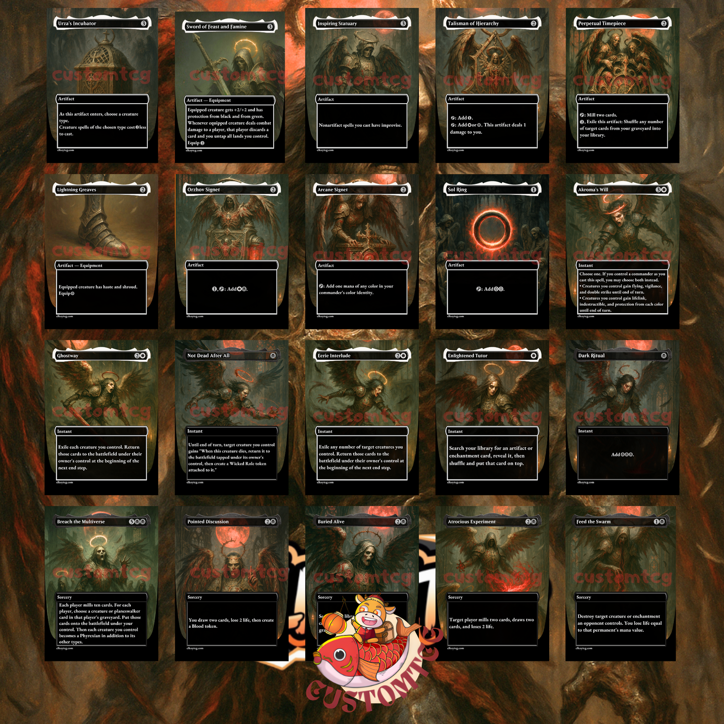 Shilgengar, Sire of Famine – Custom Commander Deck (100 Cards + Tokens)