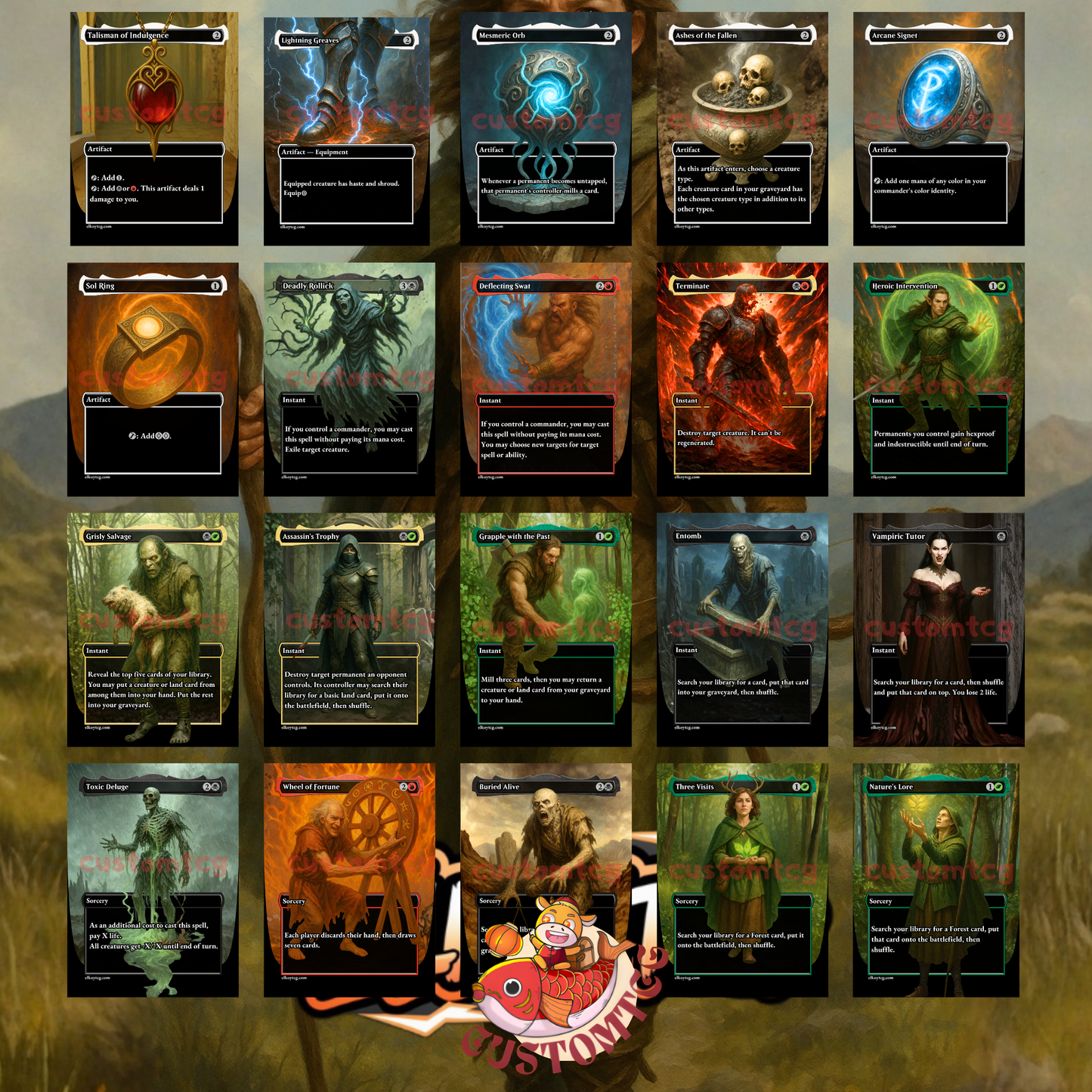 Disa, the Restless Lhurgoyf Custom Deck