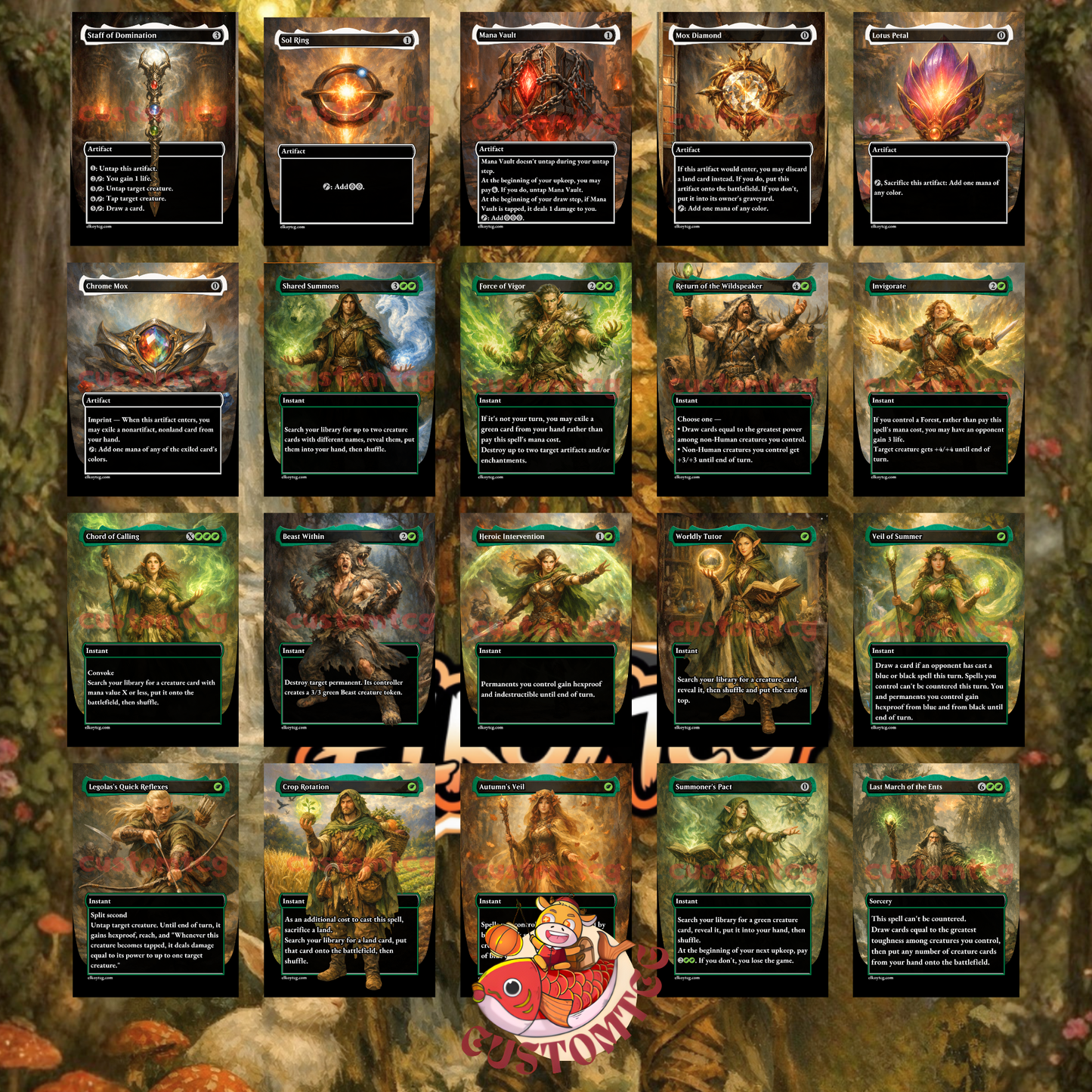 Marwyn, the Nurturer Custom Deck