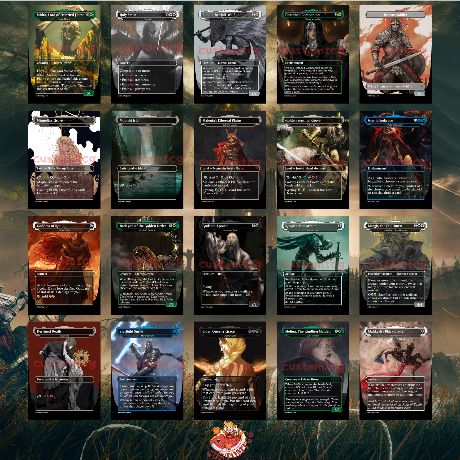 Elden Ring Radhan Custom Deck – ElkoyTCG