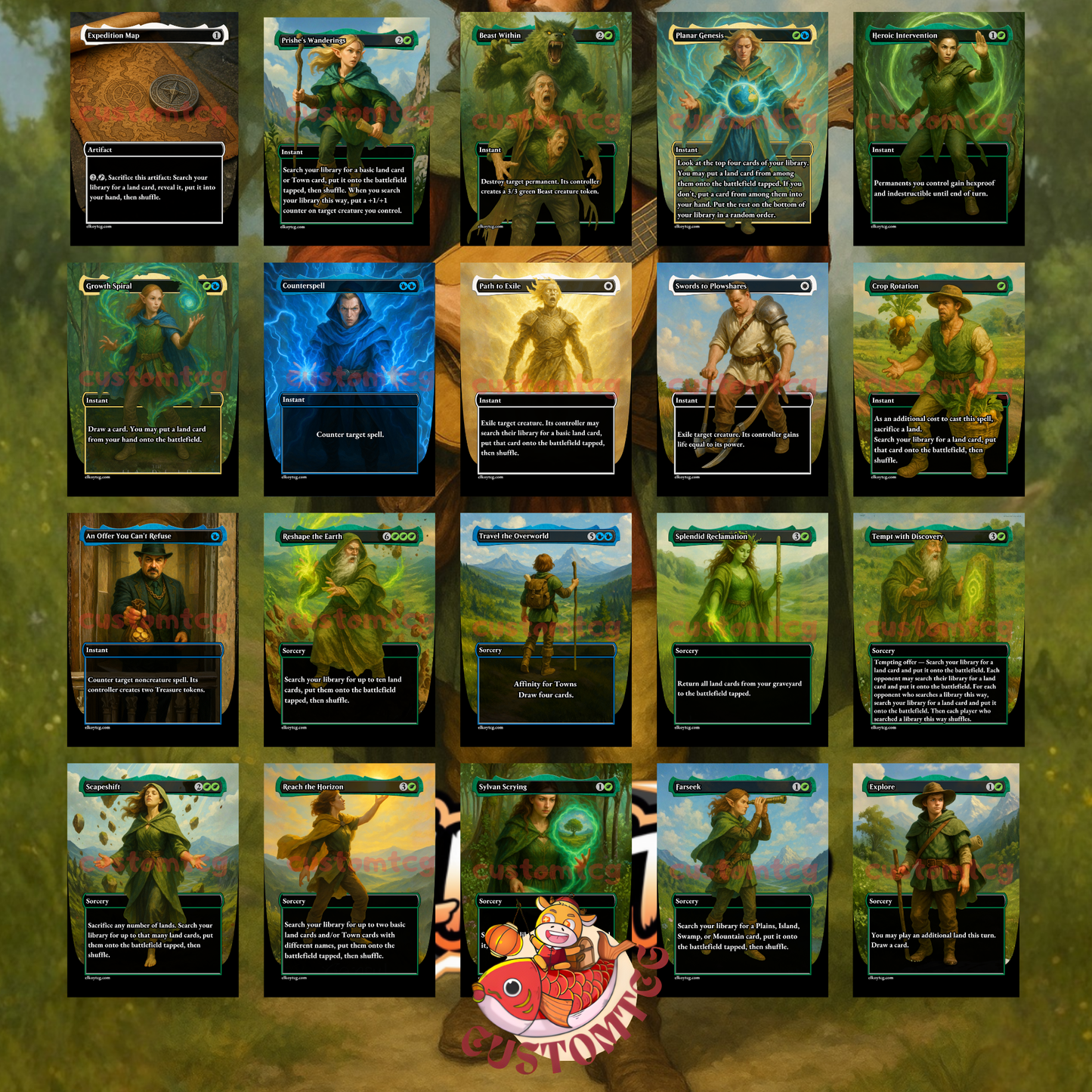 The Wandering Minstrel — Custom Deck