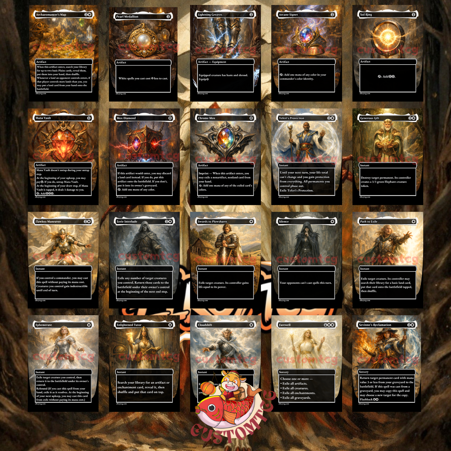 Elesh Norn, Mother of Machines Custom Deck