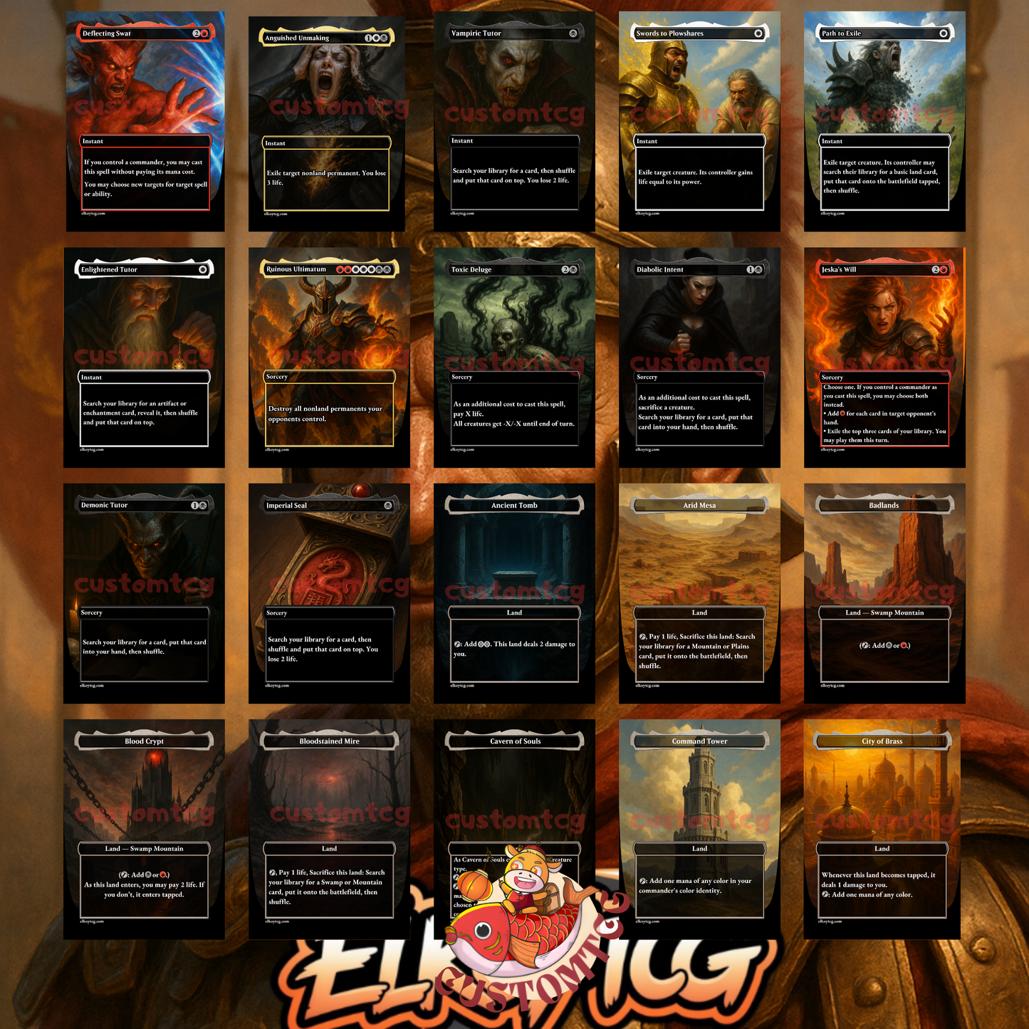 Caesar, Legion’s Emperor Custom Deck (Top#56)