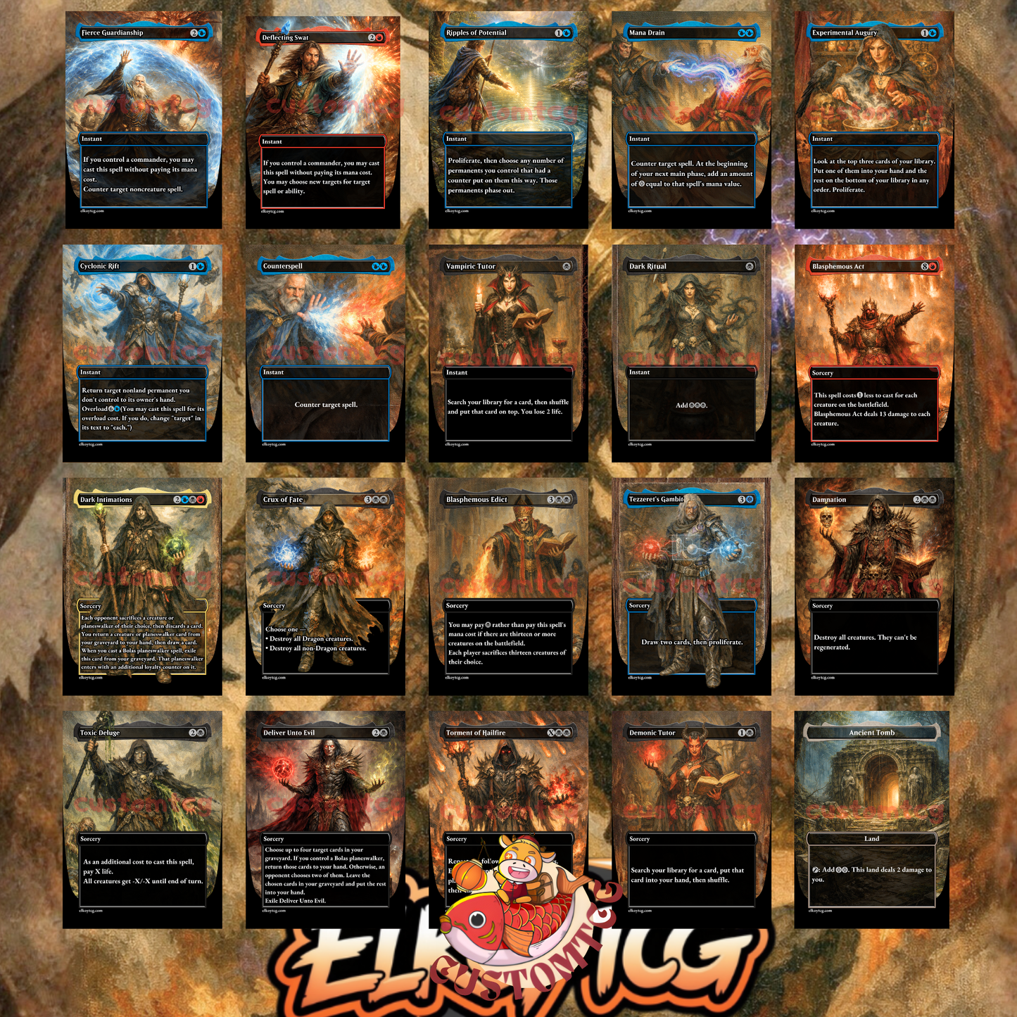 Nicol Bolas, the Ravager Custom Deck