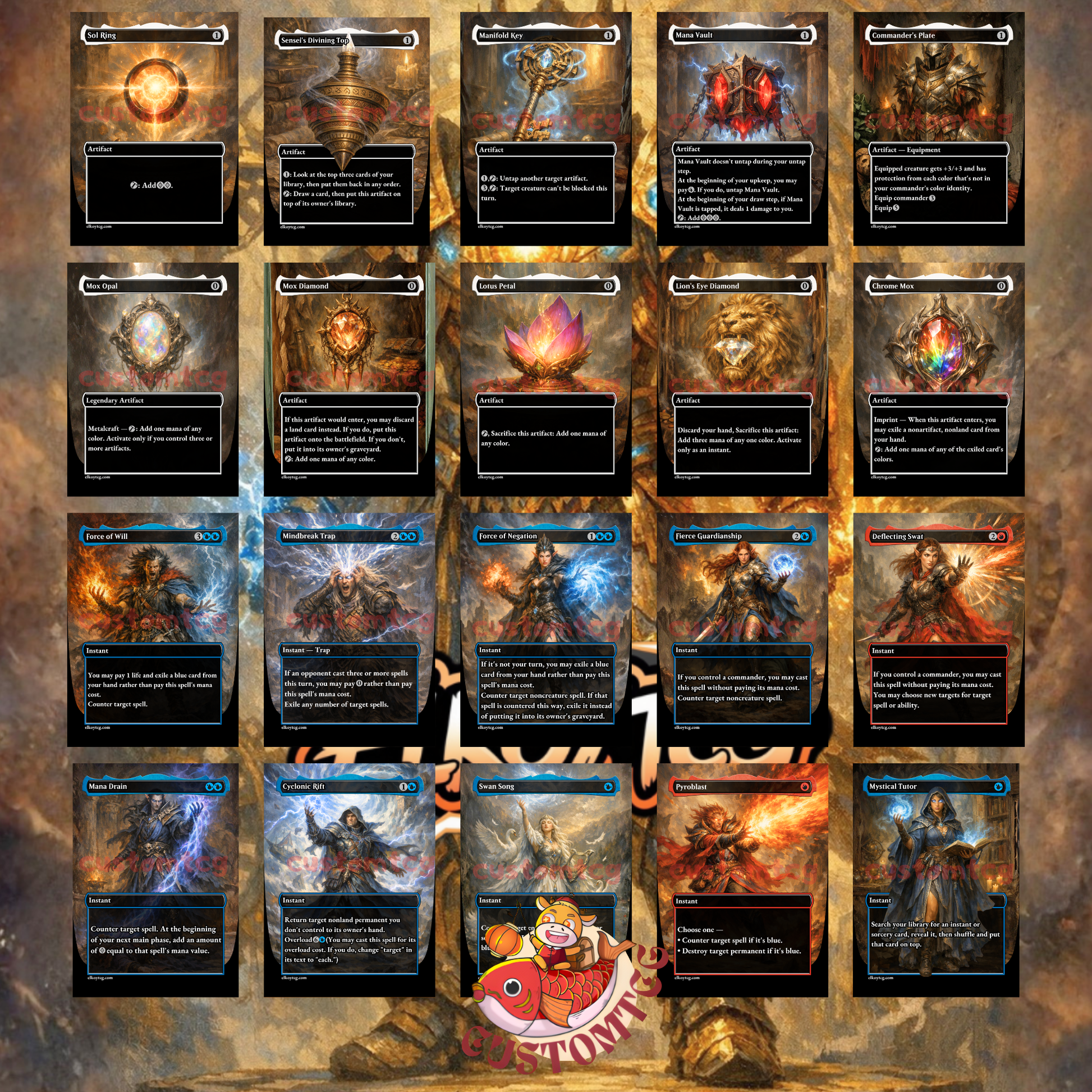Iron Man, Titan of Innovation Custom Mtg Commander Deck – ElkoyTCG