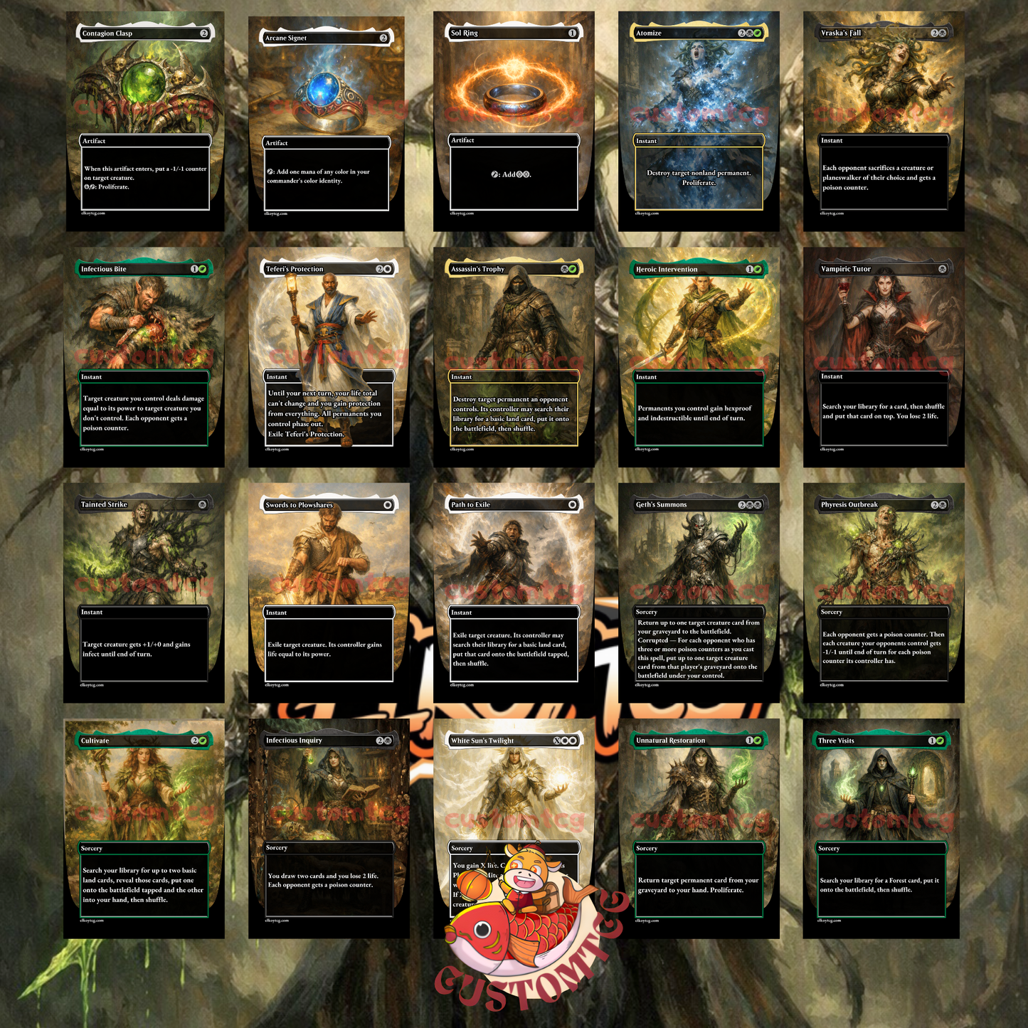 Ixhel, Scion of Atraxa Custom Deck