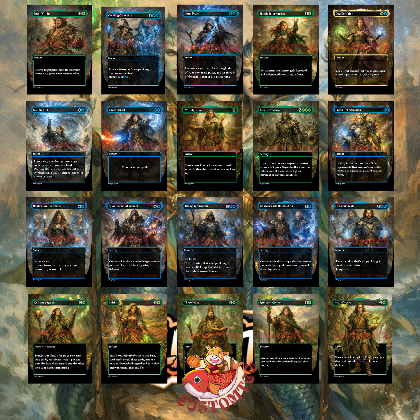 Adrix and Nev, Twincasters Custom Deck