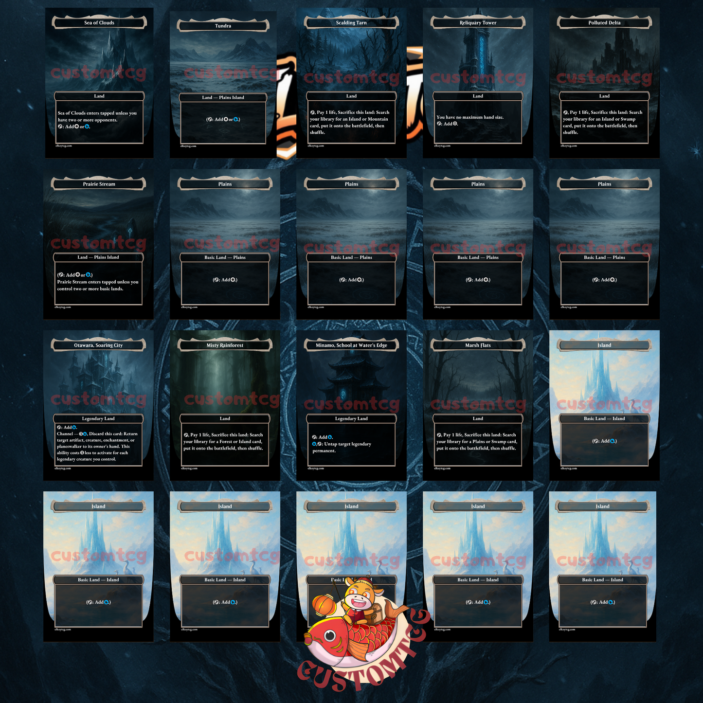 Hylda of the Icy Crown – Frost-Lock Custom Deck