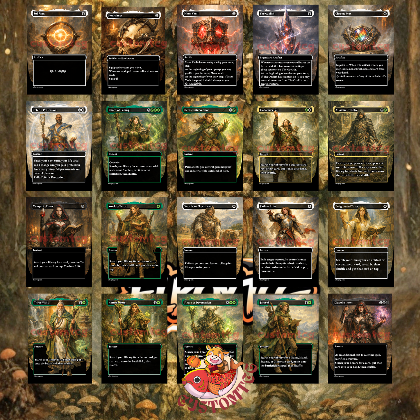 Ghave, Guru of Spores Custom Deck