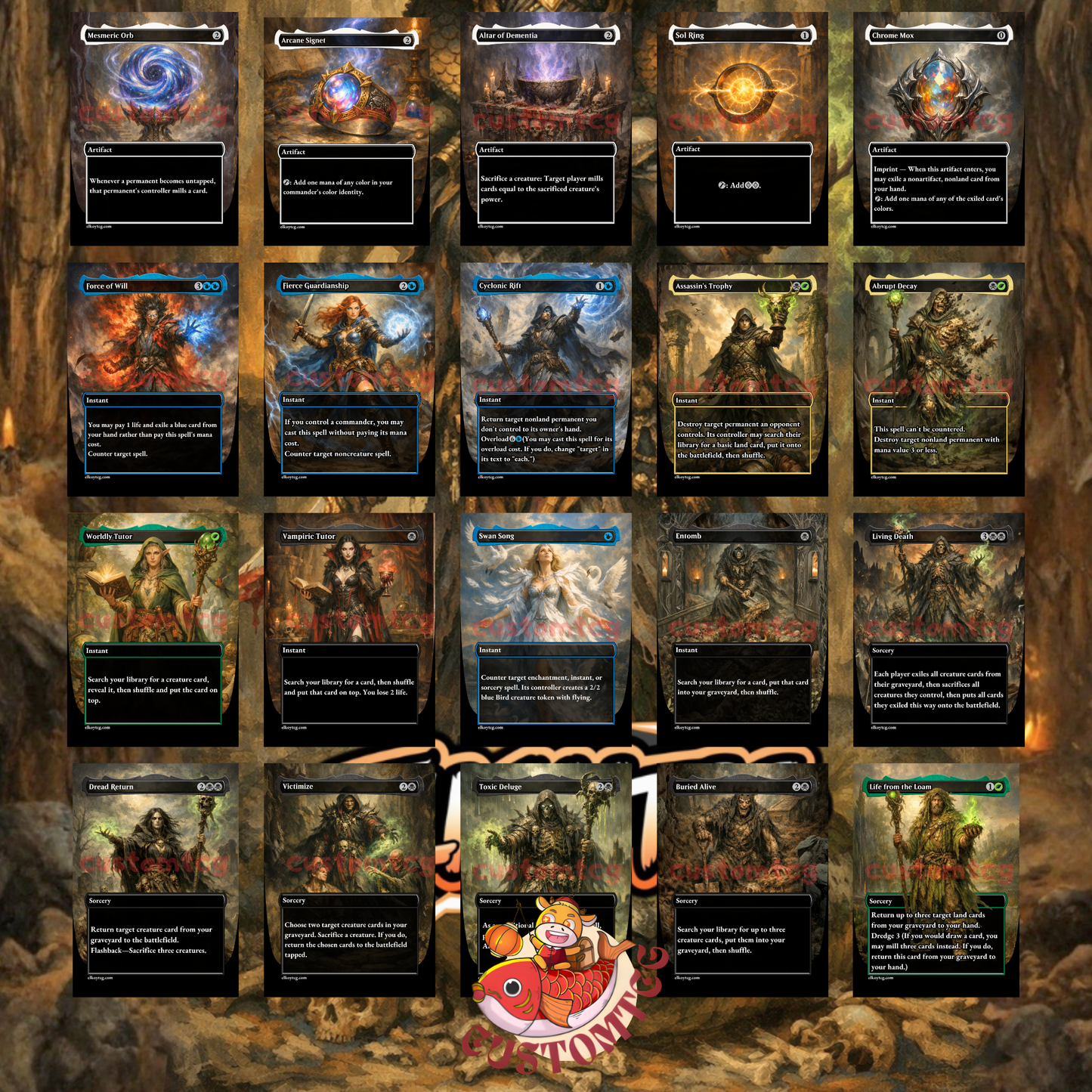 Sidisi, Brood Tyrant Custom Deck