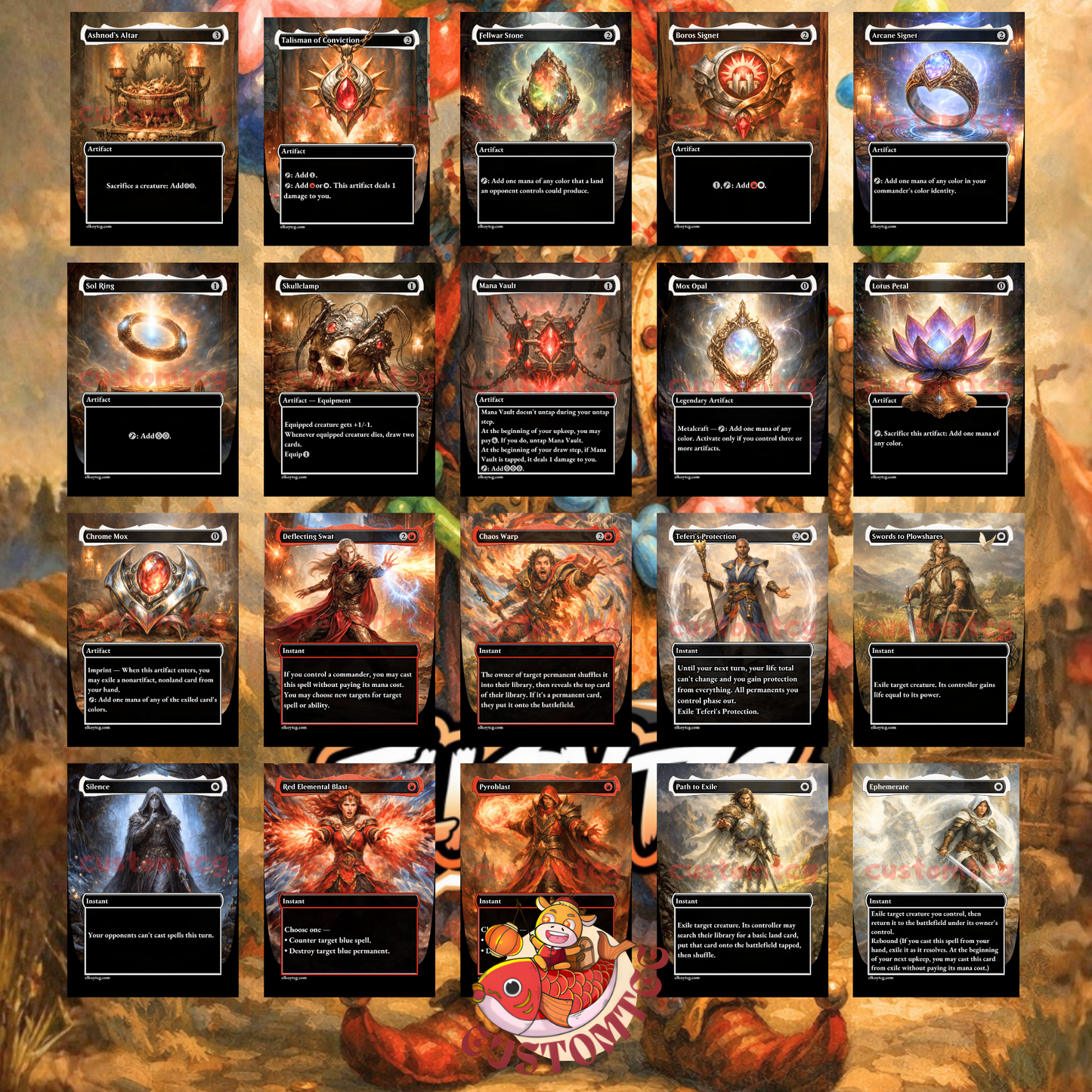 The Jolly Balloon Man Custom Deck