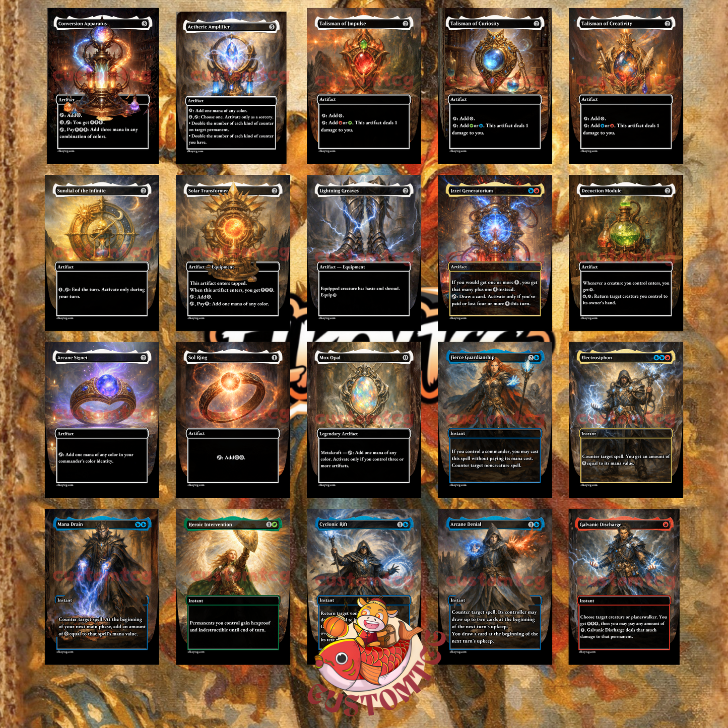 Saheeli Radiant Creator Custom Deck
