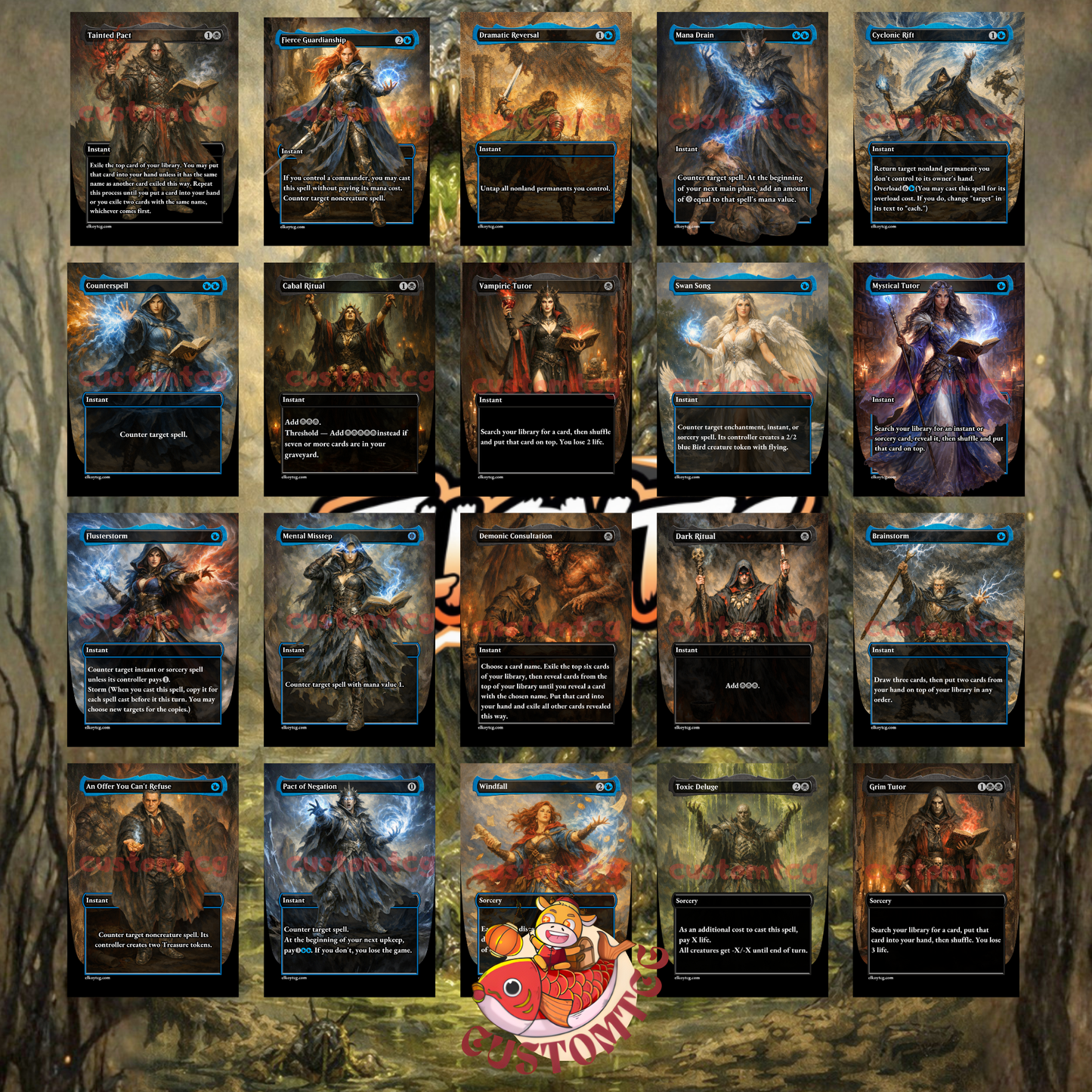 Toxrill, the Corrosive Custom Deck