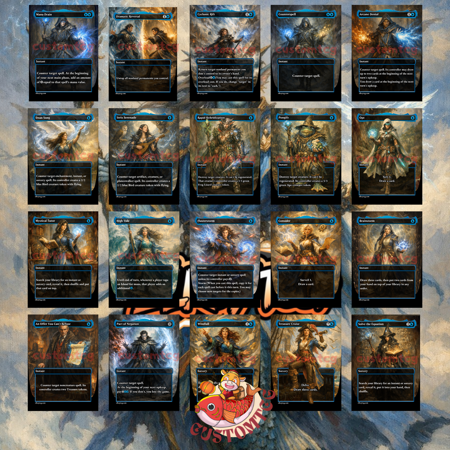 Talrand, Sky Summoner custom deck