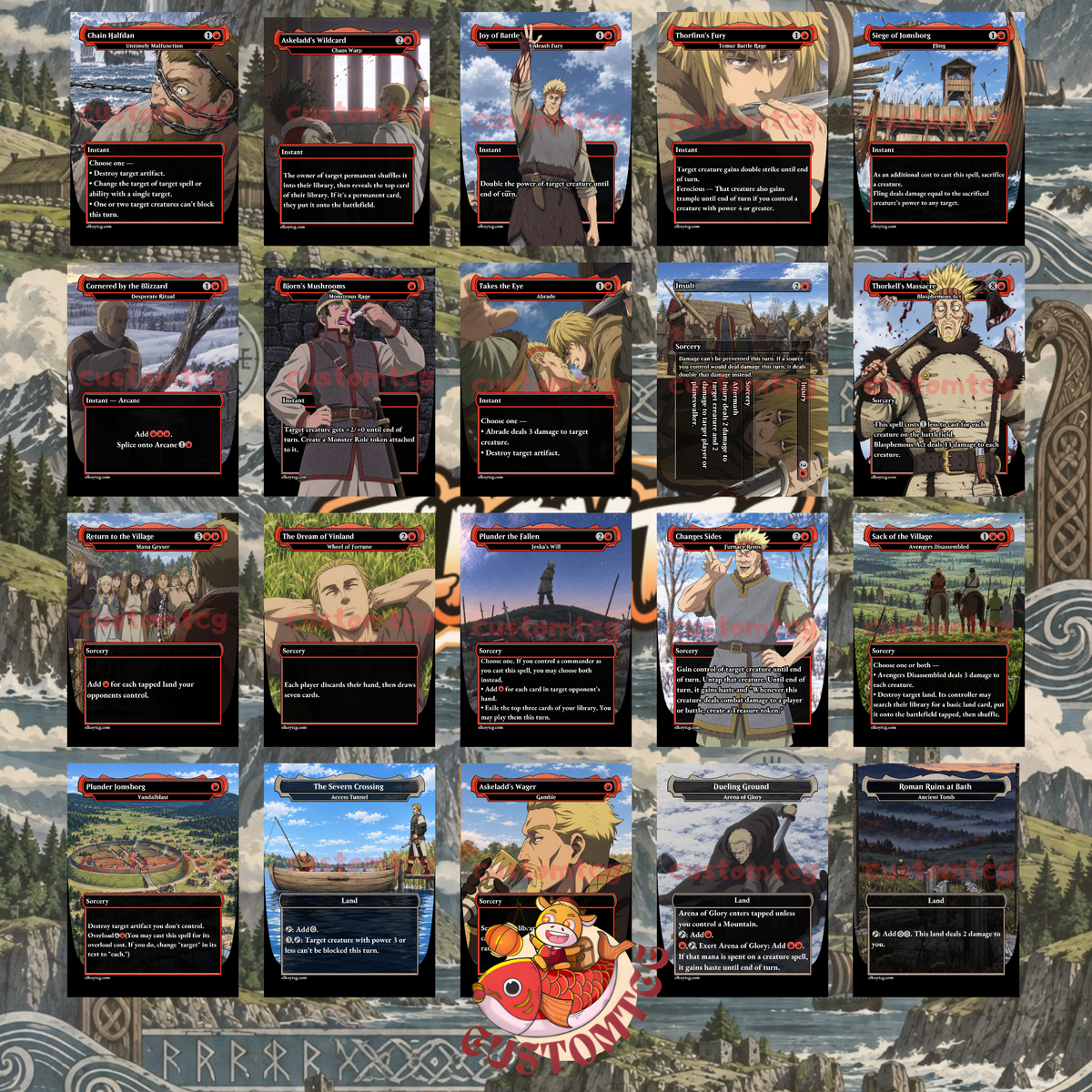 Vinland Saga Custom Deck