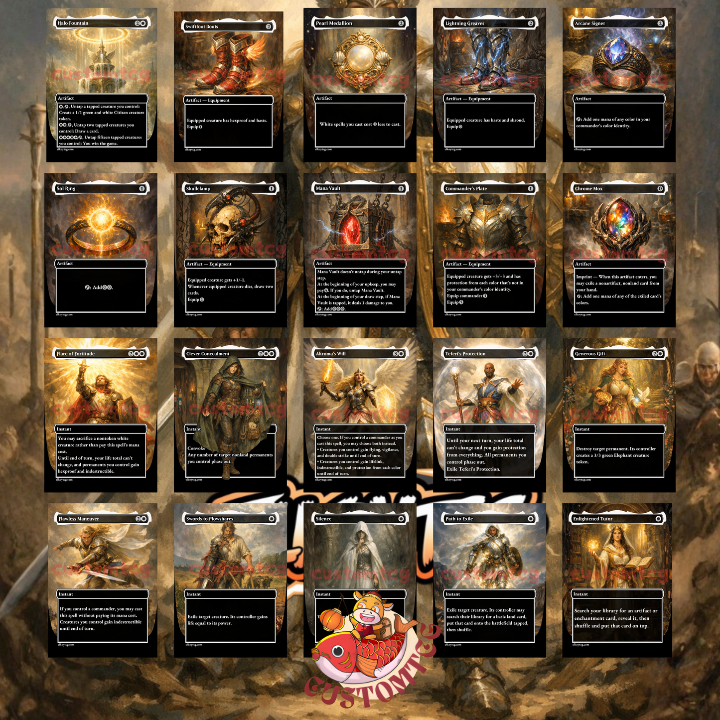Myrel, Shield of Argive Custom Deck