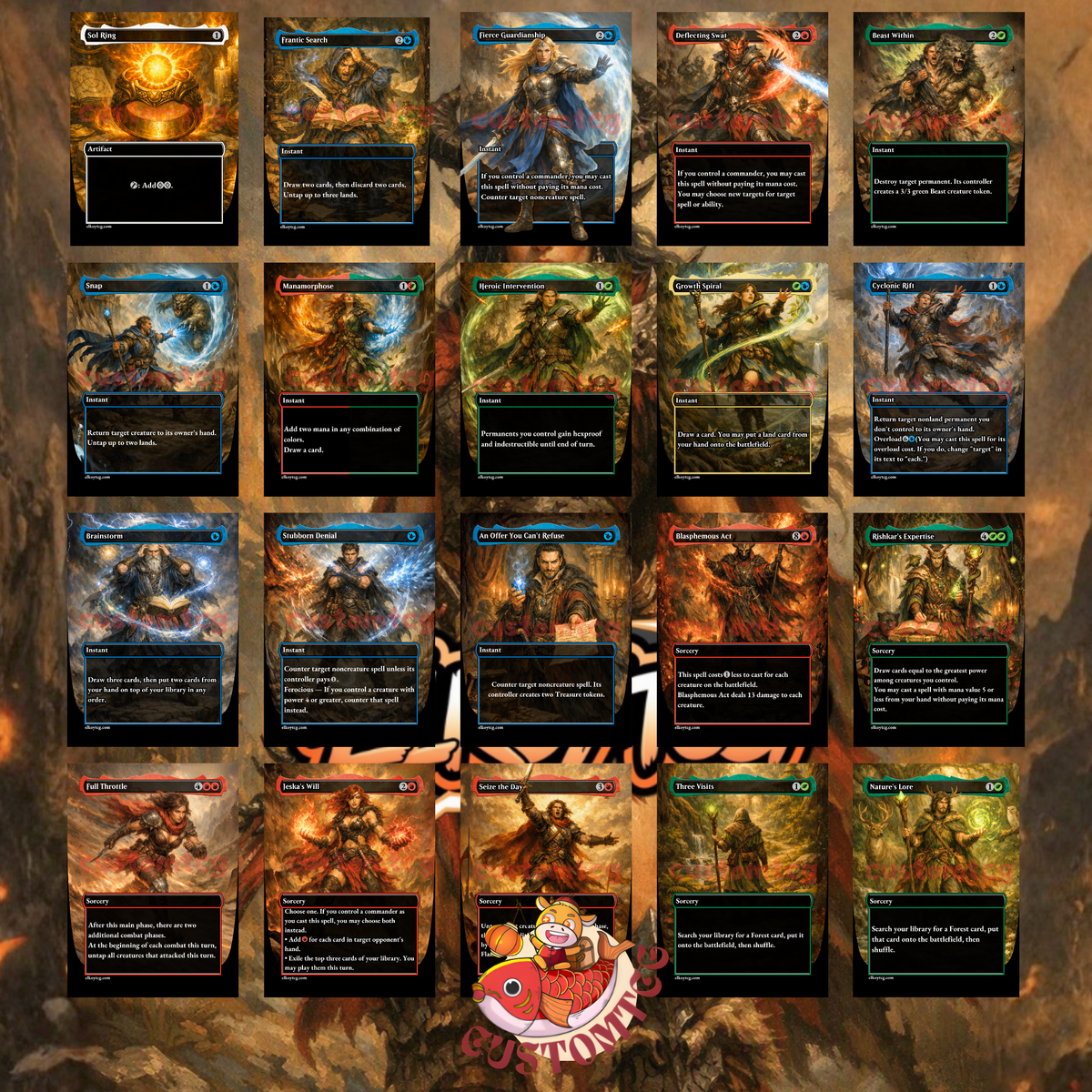 ESHKI DRAGONCLAW — Temur Spells & Creatures Value Custom Deck