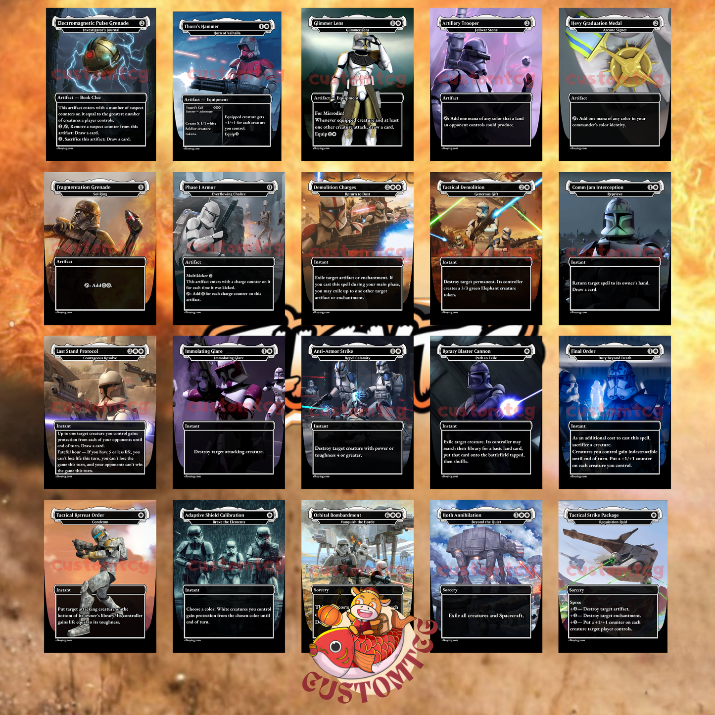 Troopers Custom Deck