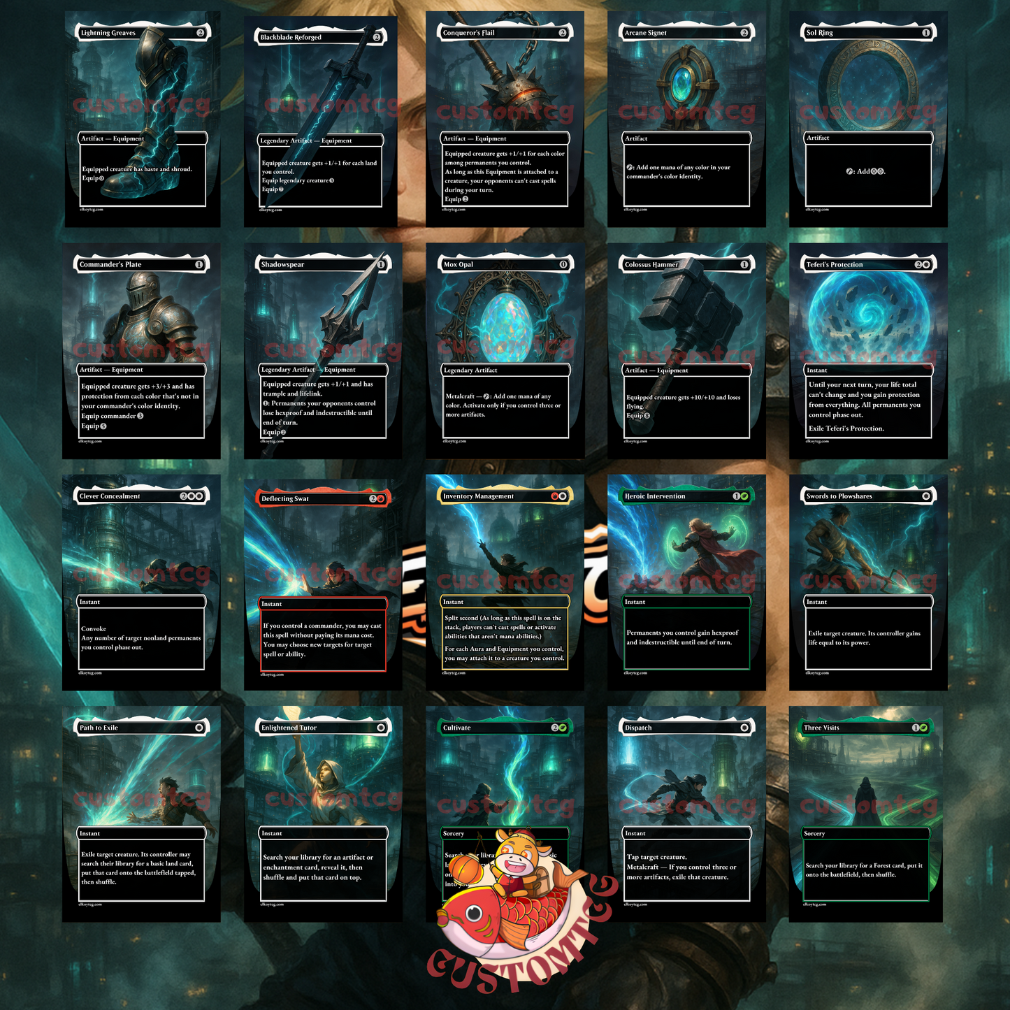 Cloud, Ex-SOLDIER – Custom Deck