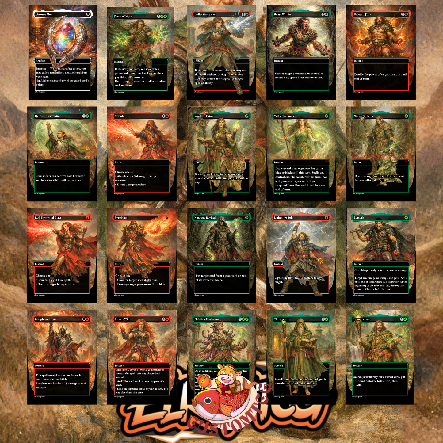 Minsc & Boo, Timeless Heroes Custom Deck