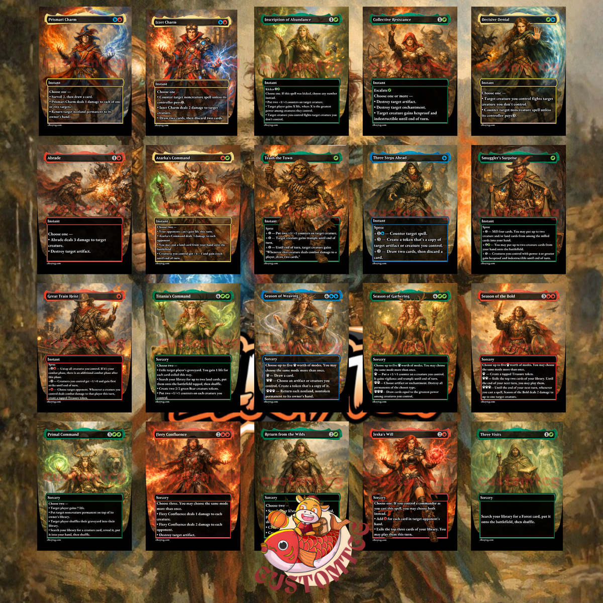 RIKU OF MANY PATHS — Temur Spellslinger Custom Deck