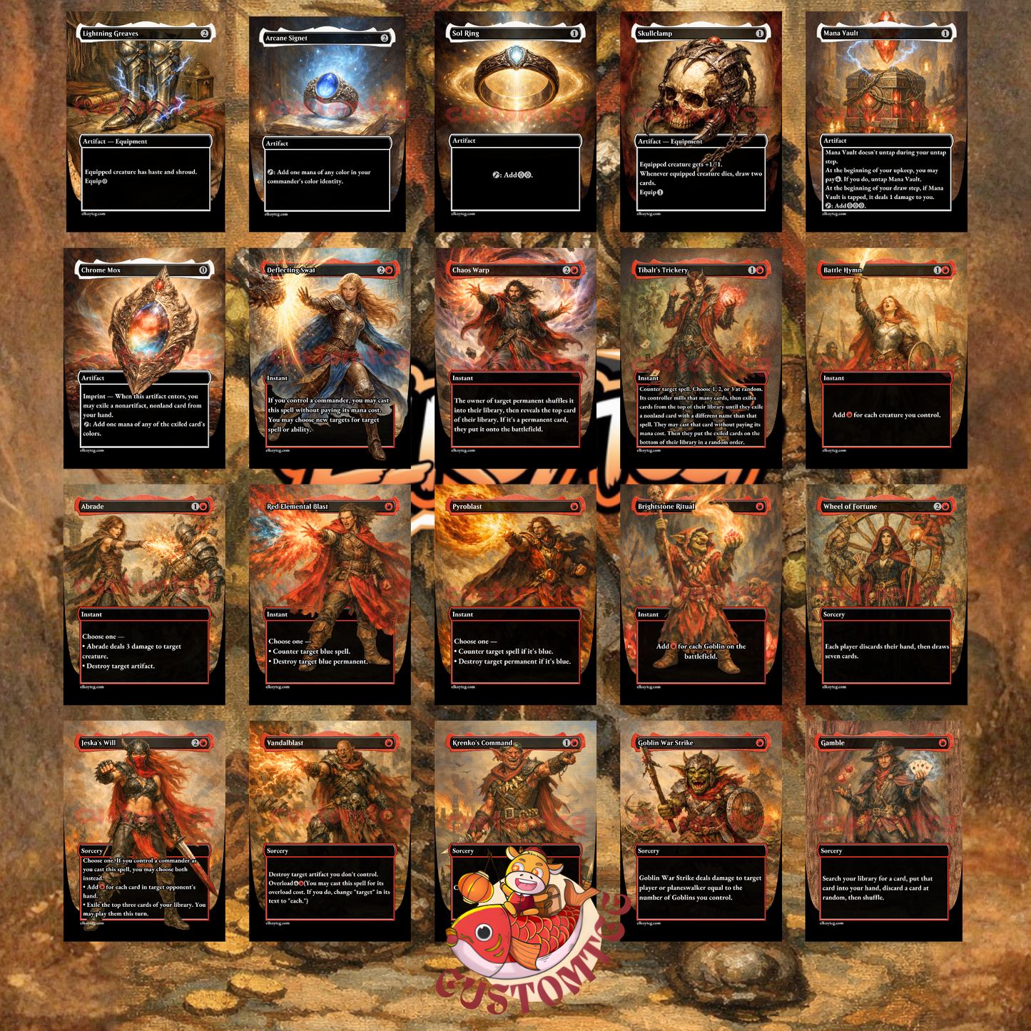 Krenko, Mob Boss Custom Deck V2