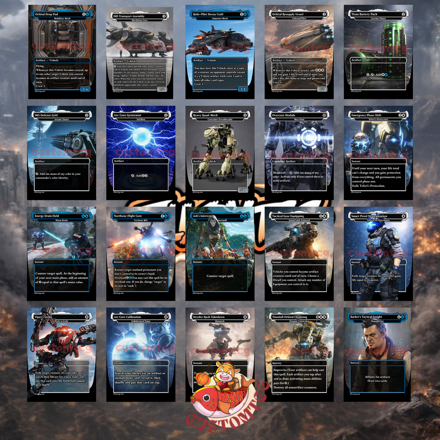 Titanfall Custom Deck