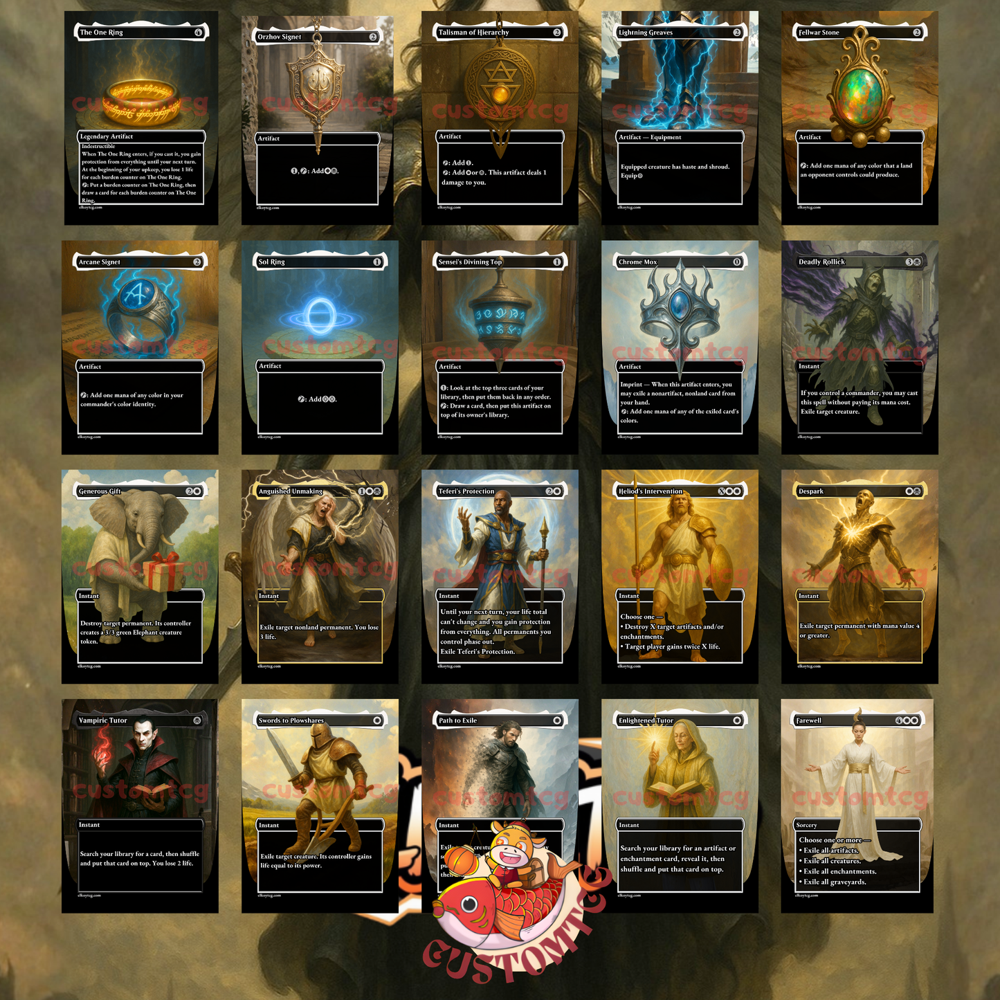 Liesa, Shroud of Dusk Custom Deck
