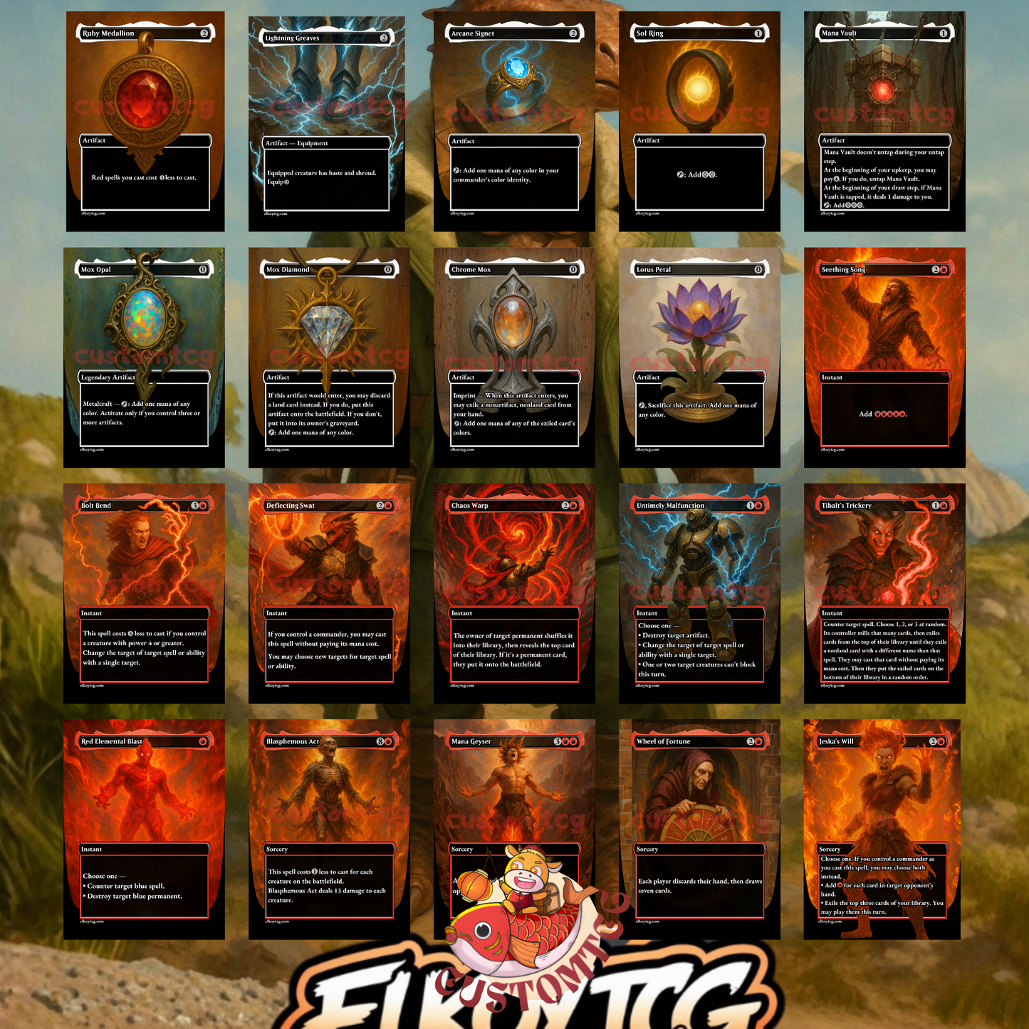 🔥 Tannuk, Steadfast Second — Custom Commander Deck