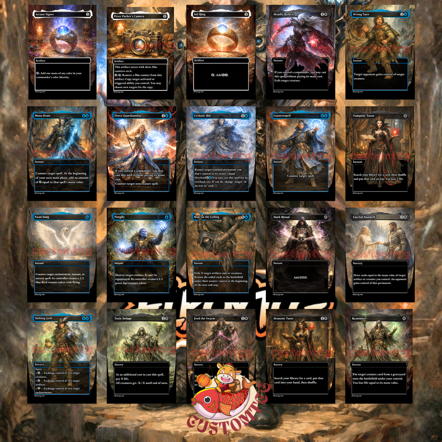 Jon Irenicus, Shattered One – Custom Deck⚡🧙
