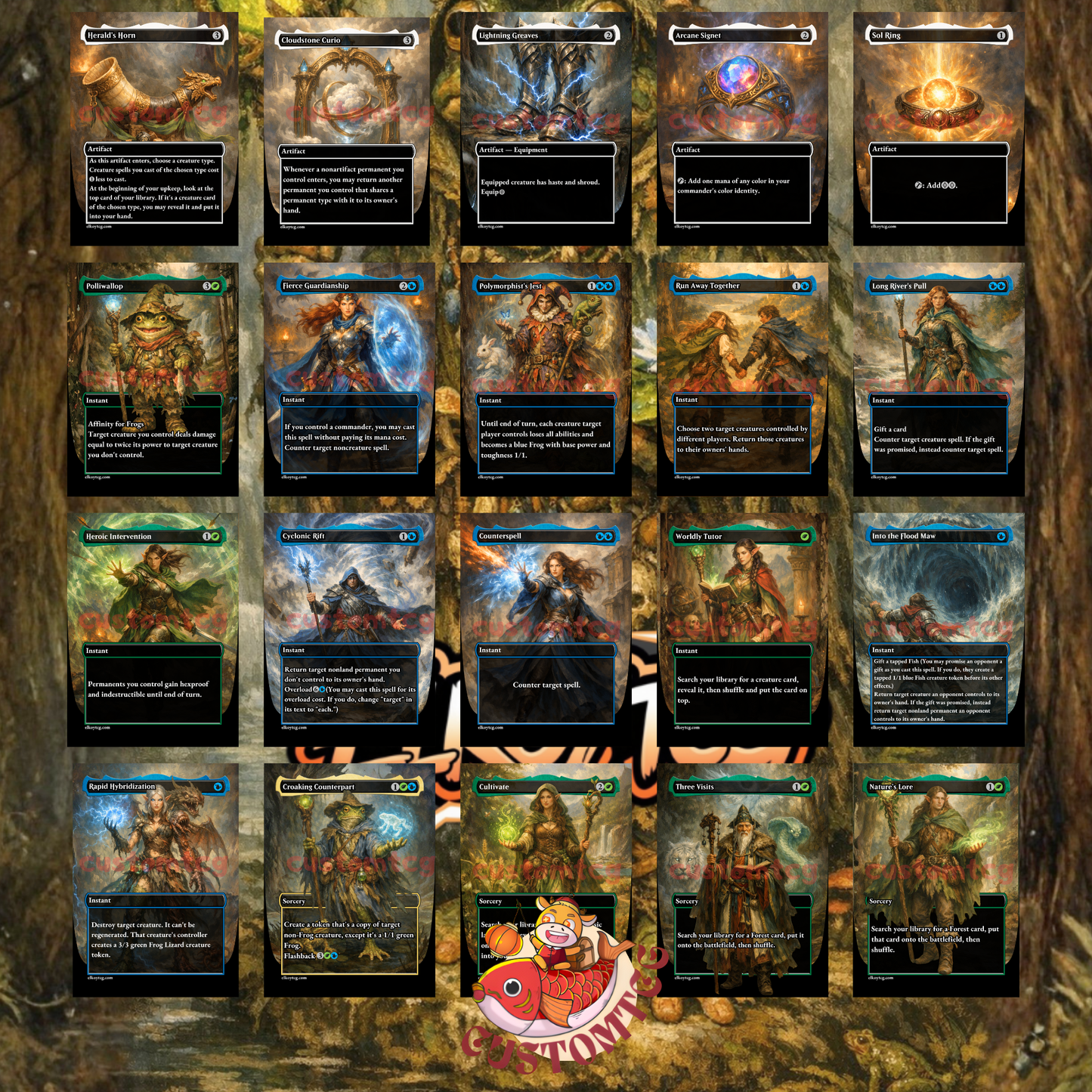 Clement, the Worrywort Custom Deck