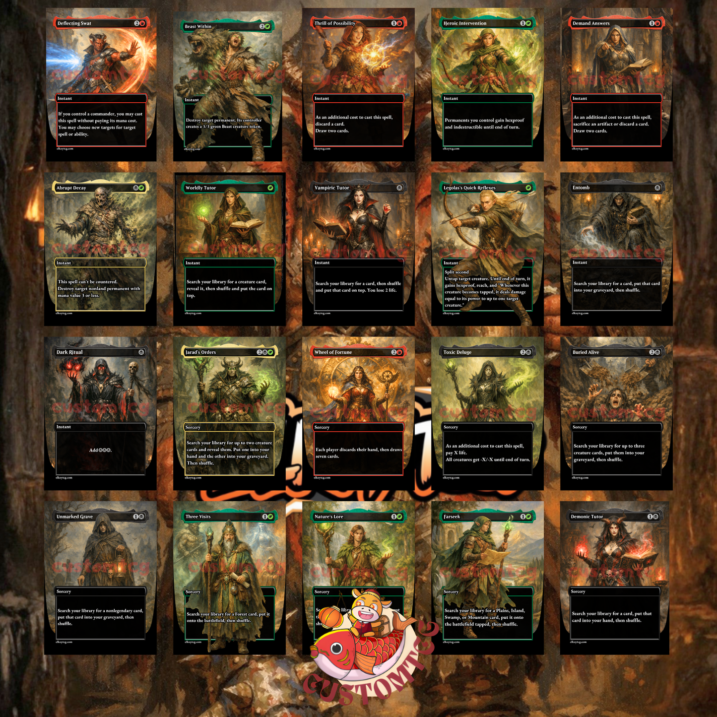 The Beamtown Bullies custom deck