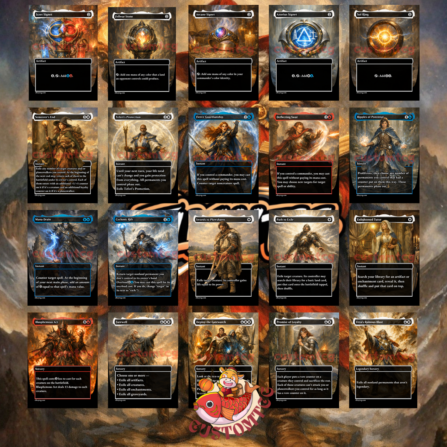 Commodore Guff Custom Deck