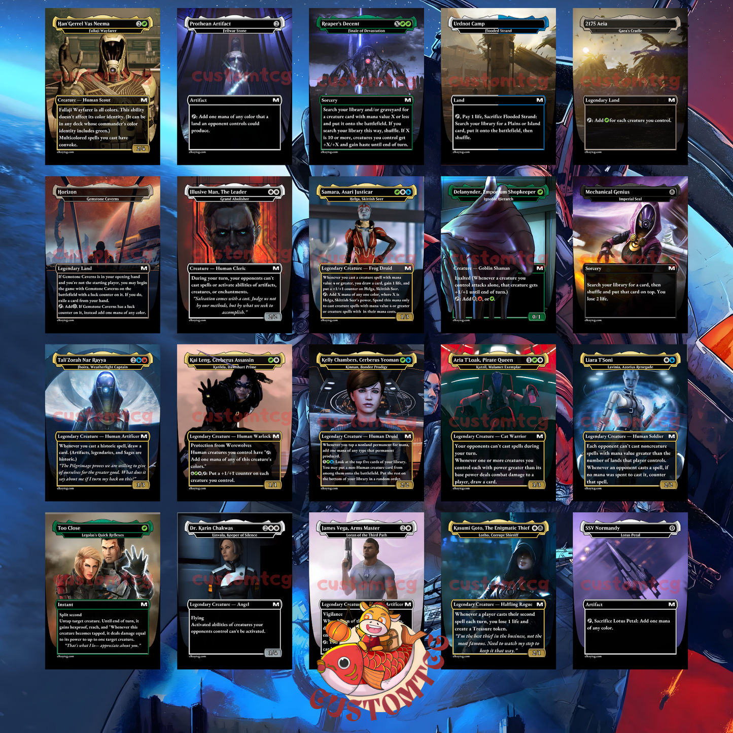 Mass Effect Commander Deck