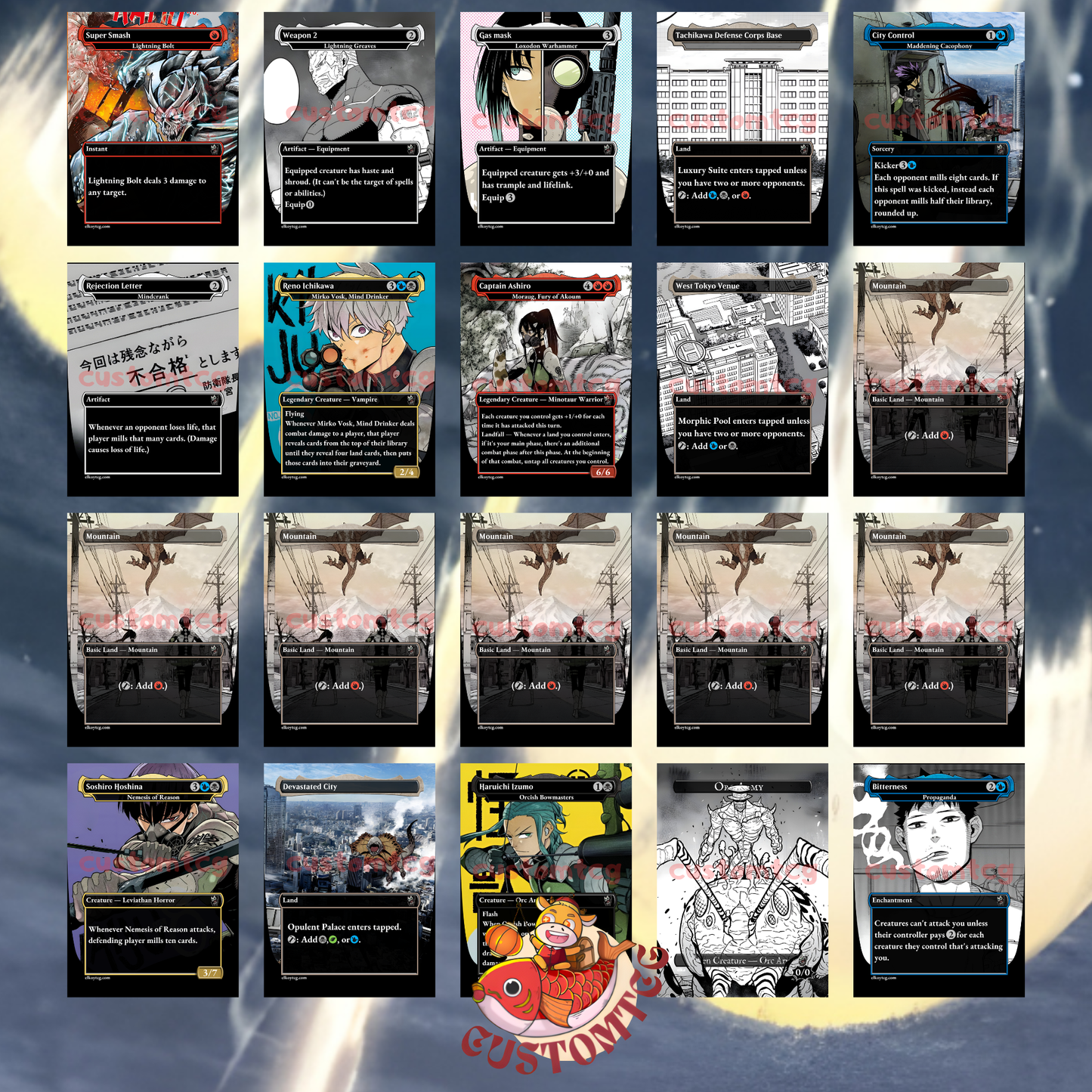 KAIJU Custom Deck