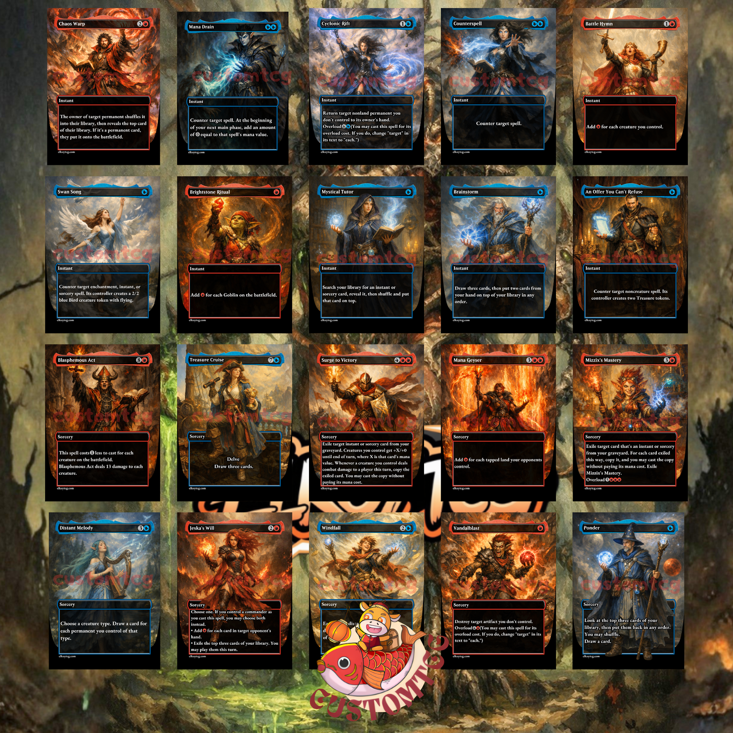 Ovika, Enigma Goliath Custom Deck