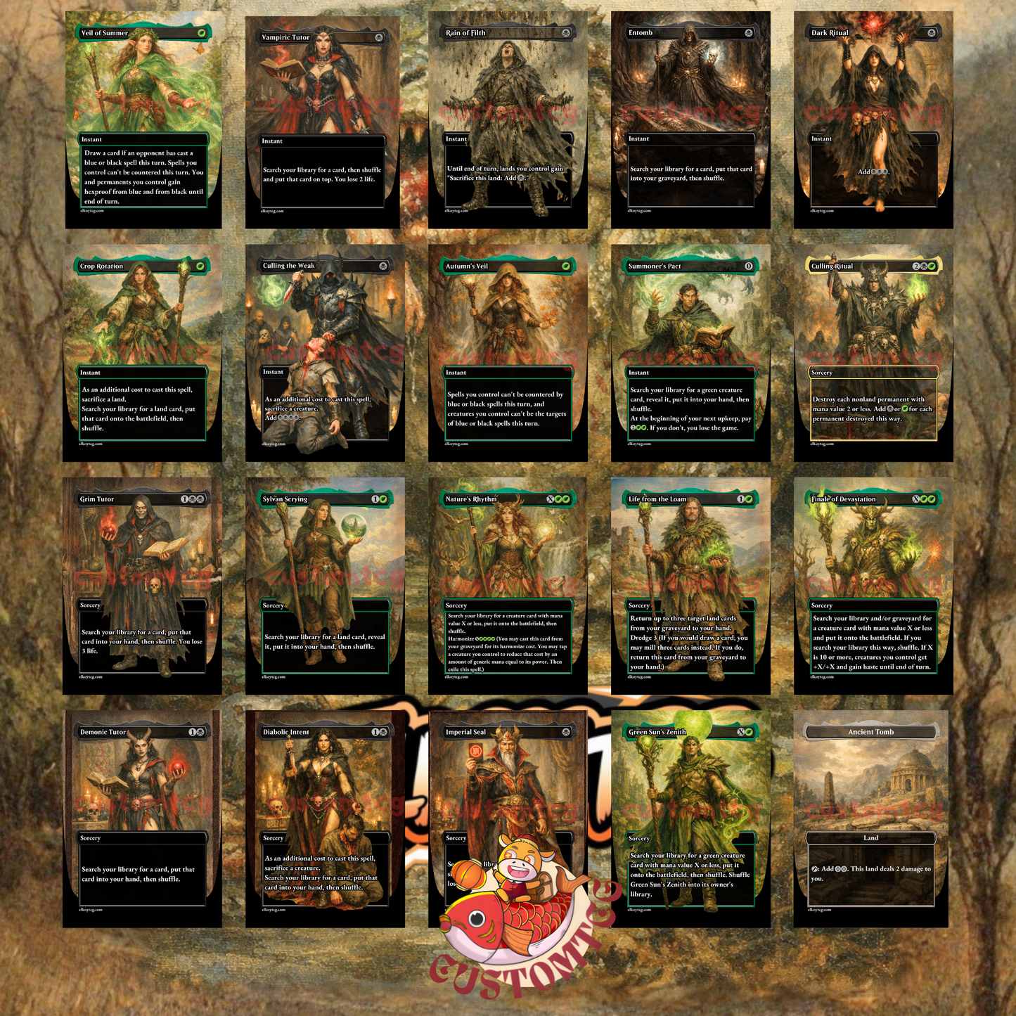 The Gitrog Monster Custom Deck