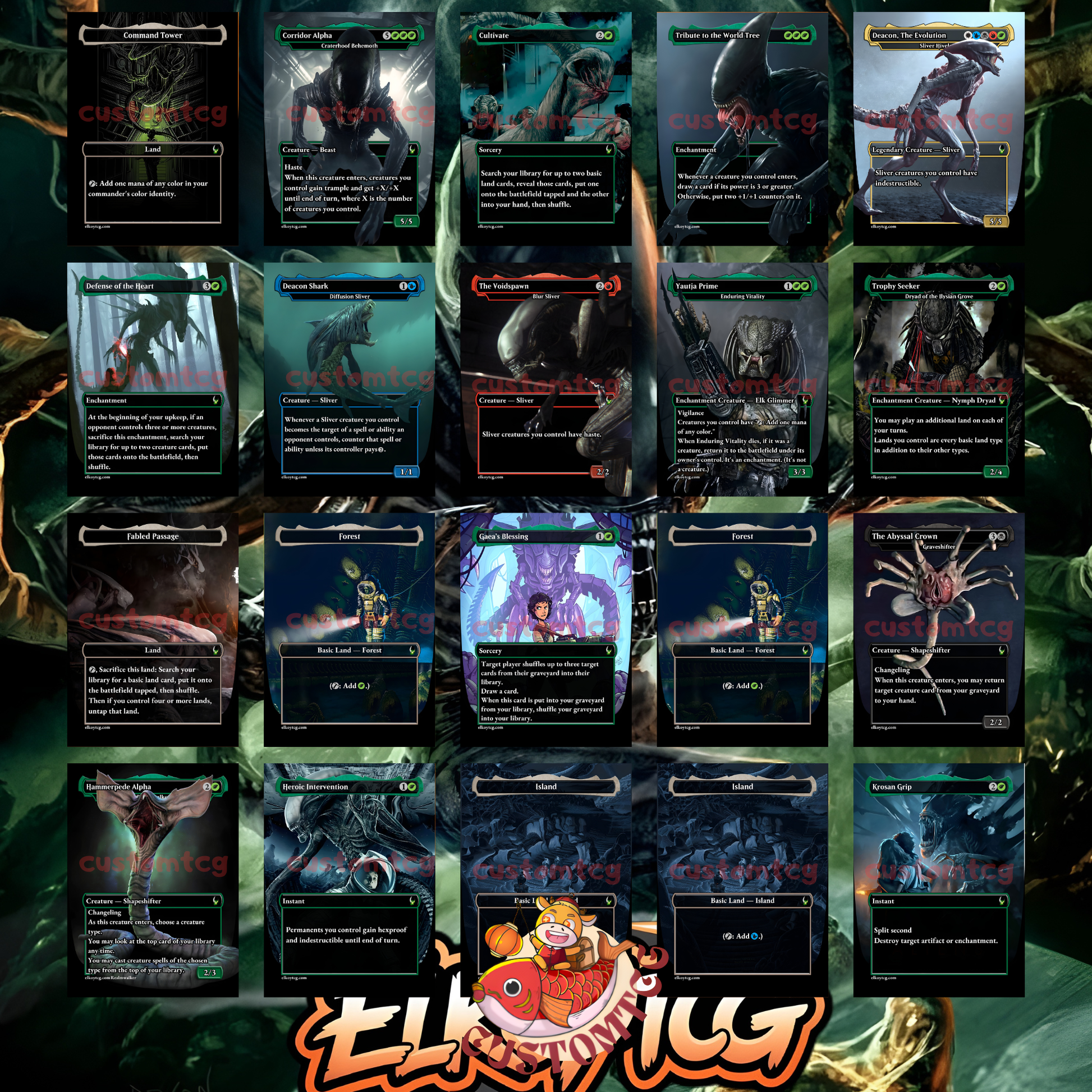 mtg alien cards Type: Creature, Subtype: Alien, 43 cards