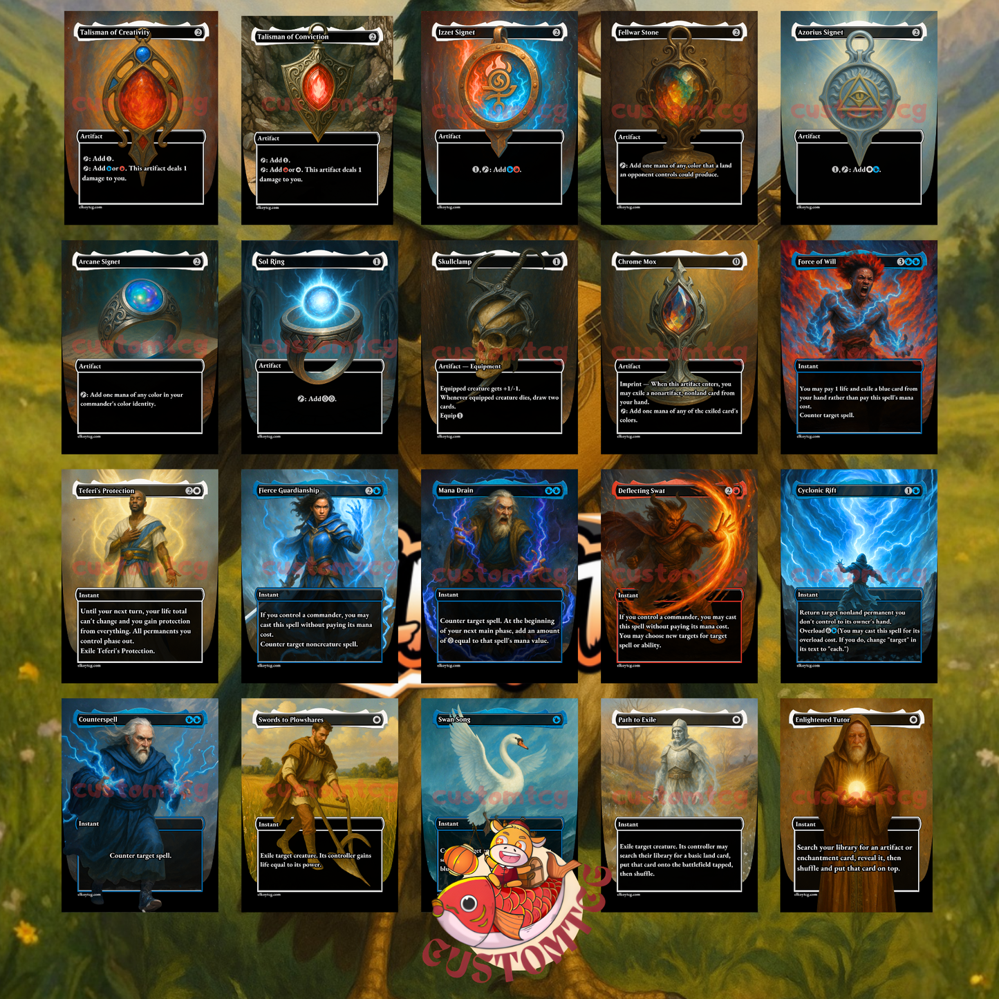 Zinnia, Valley’s Voice — Custom Commander Deck ✨