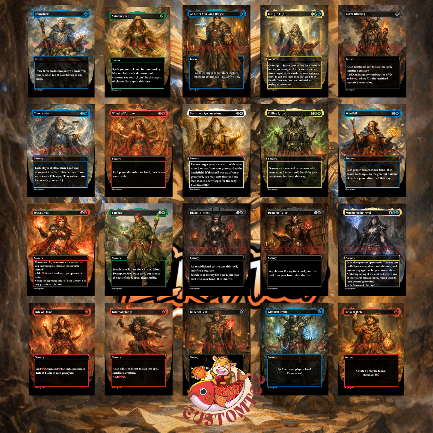 Codie, Vociferous Codex Custom Deck